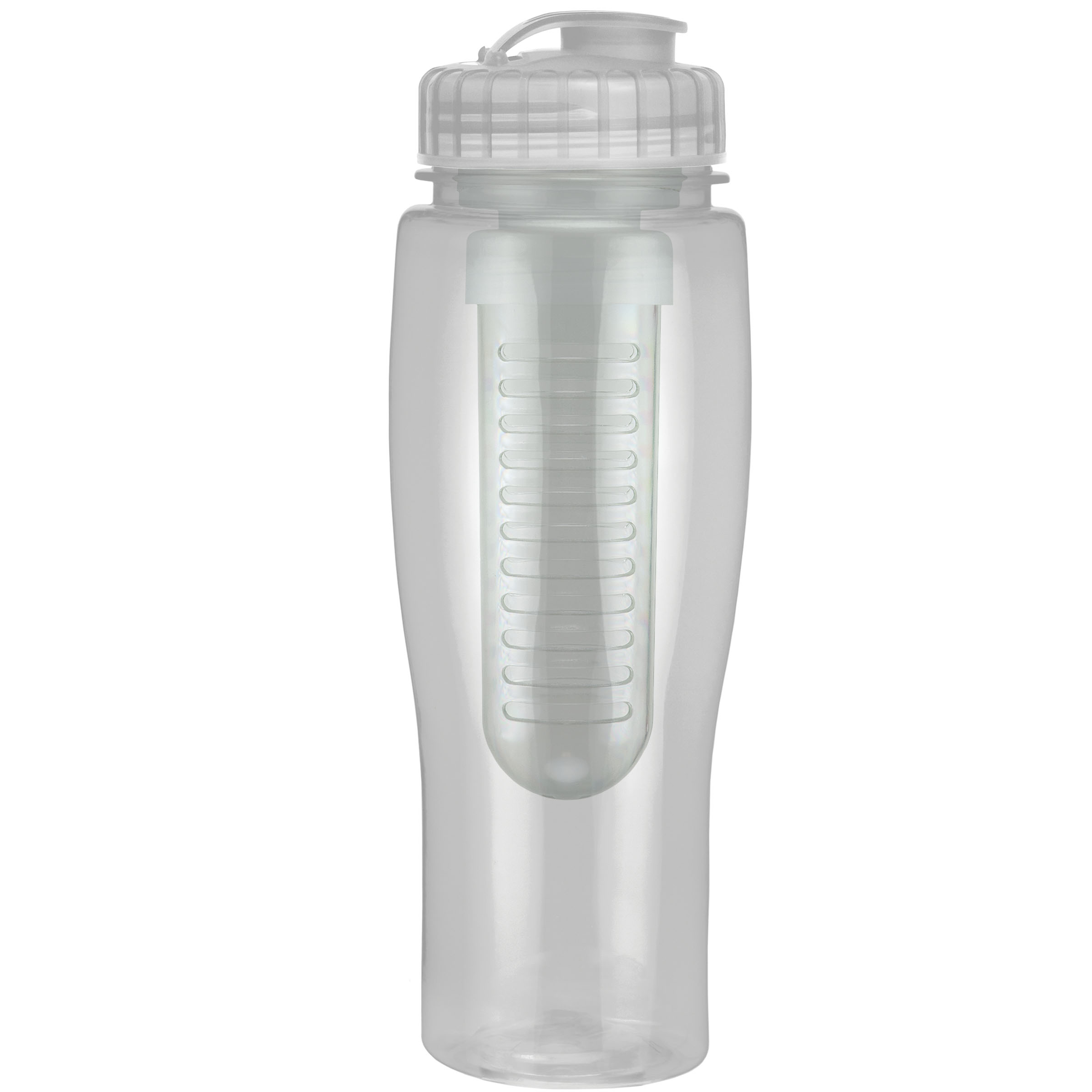 Picture of 24 Oz. Translucent Contour Bottle w/ Flip Top Lid and Infuser