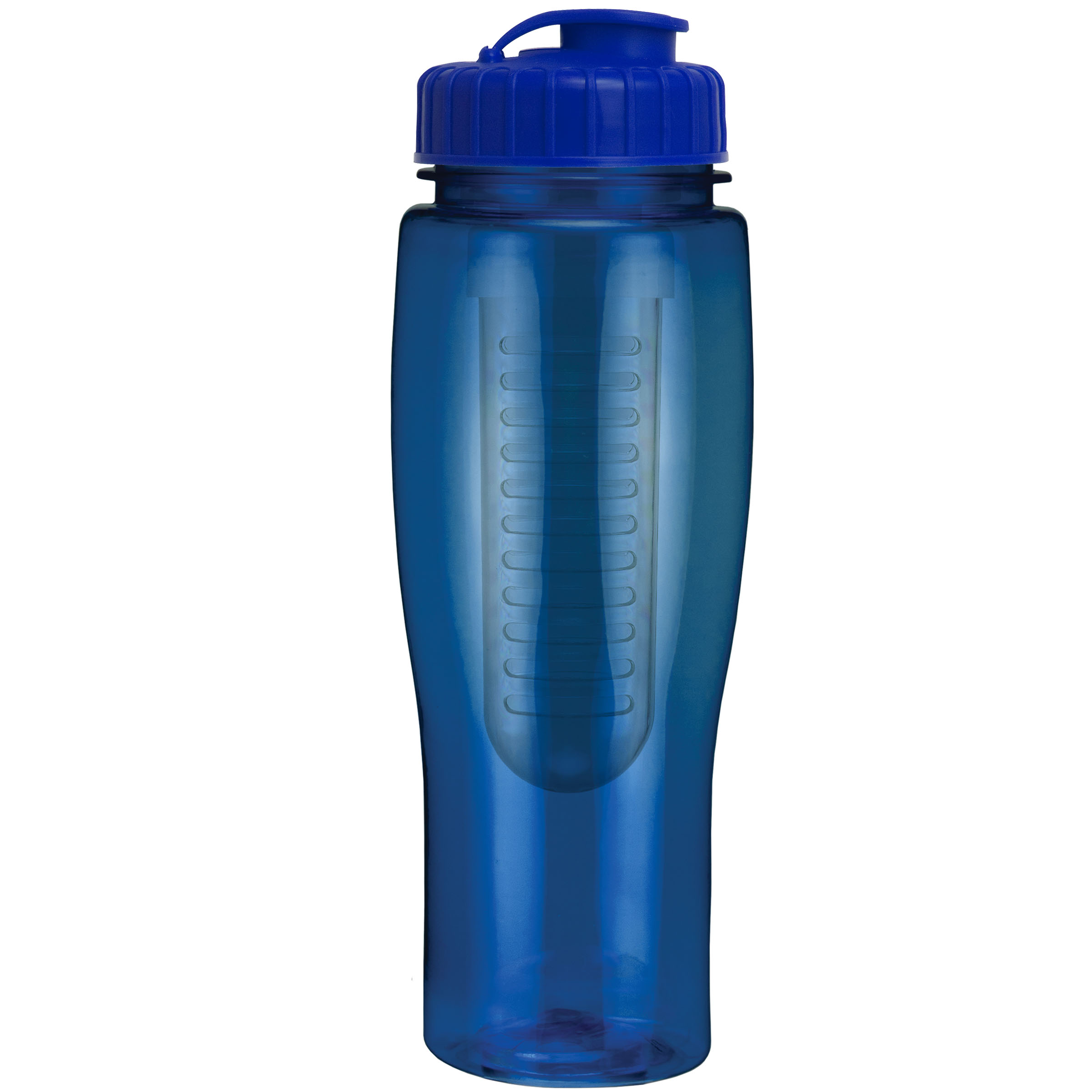 Picture of 24 Oz. Translucent Contour Bottle w/ Flip Top Lid and Infuser