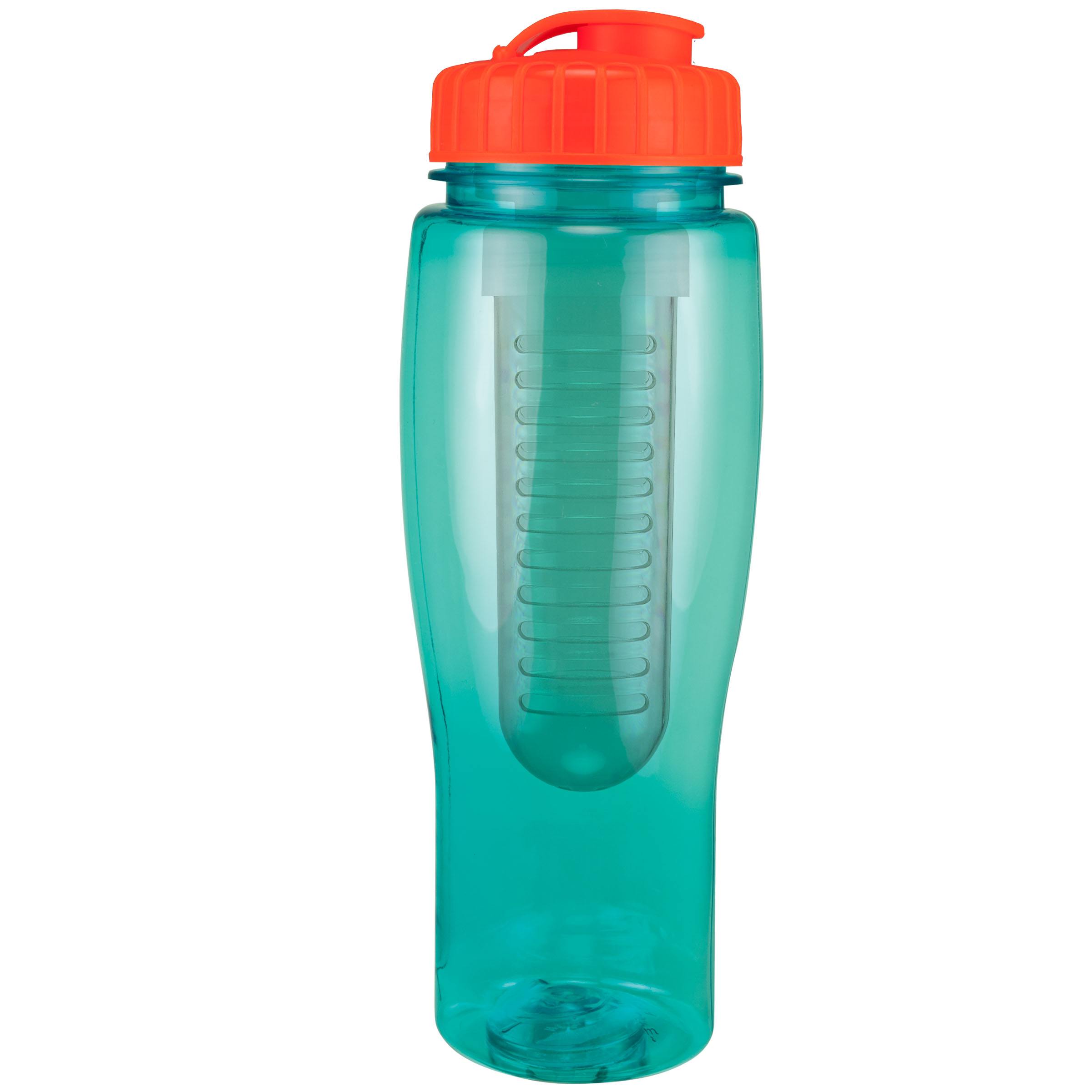 Picture of 24 Oz. Translucent Contour Bottle w/ Flip Top Lid and Infuser