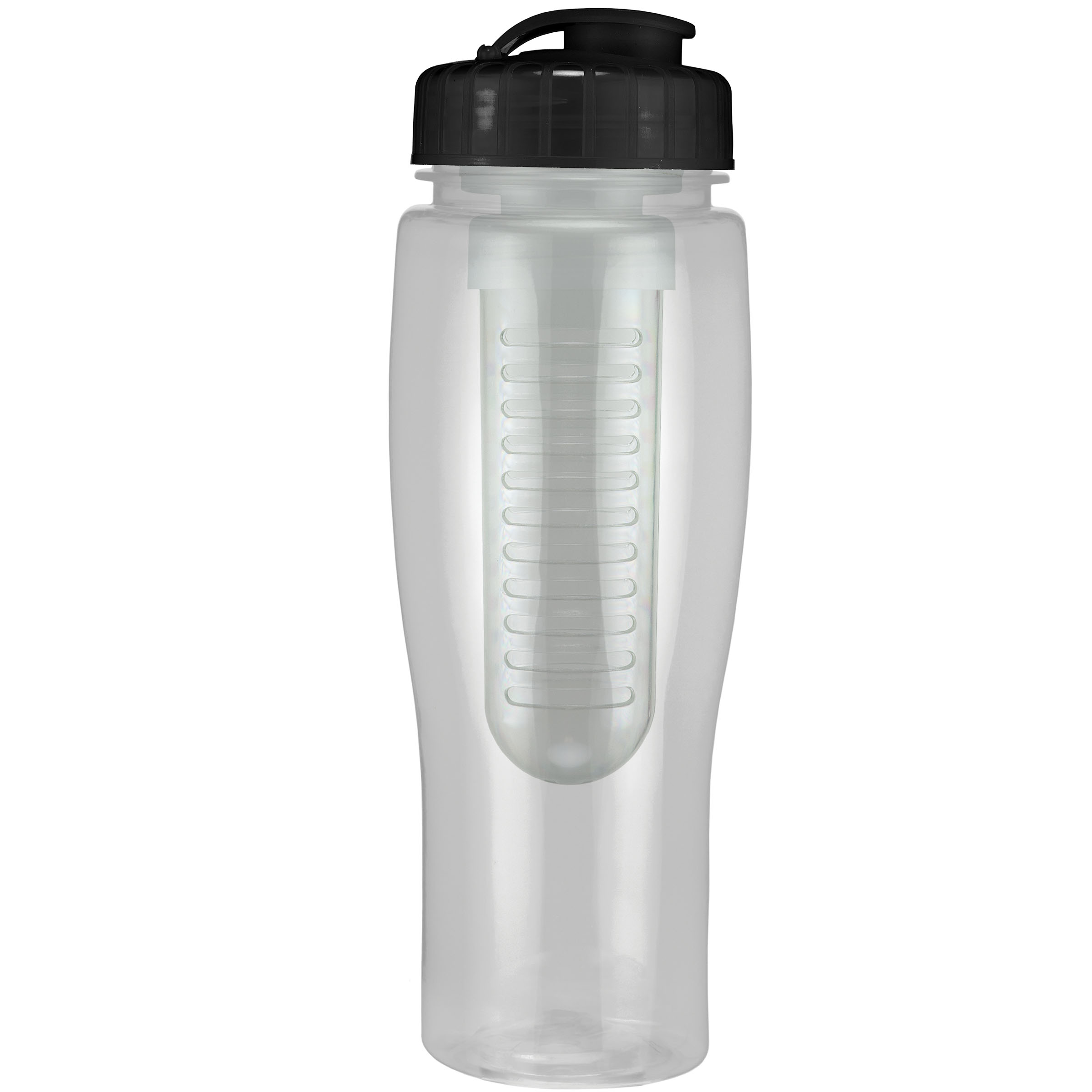 Picture of 24 Oz. Translucent Contour Bottle w/ Flip Top Lid and Infuser