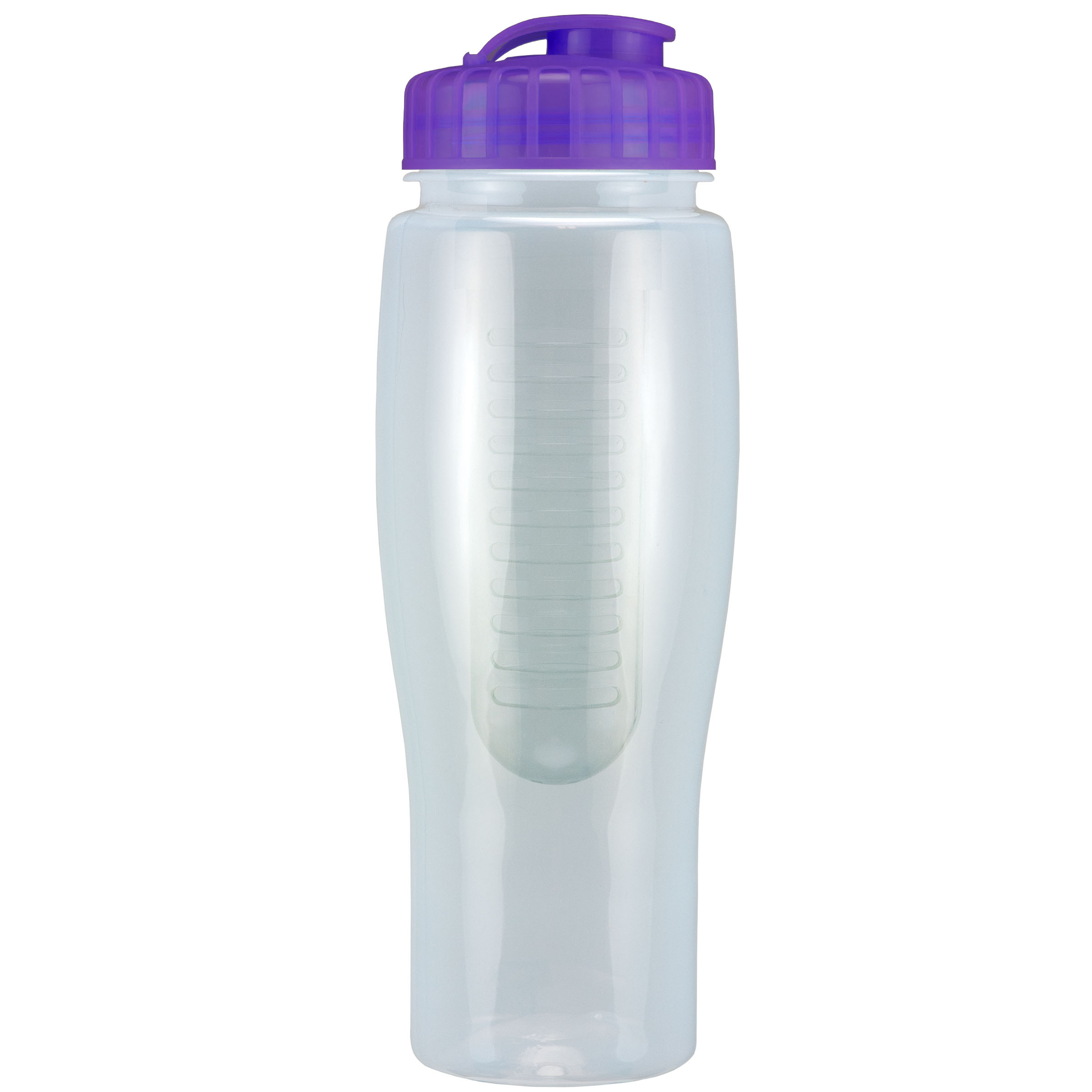 Picture of 24 Oz. Translucent Contour Bottle w/ Flip Top Lid and Infuser