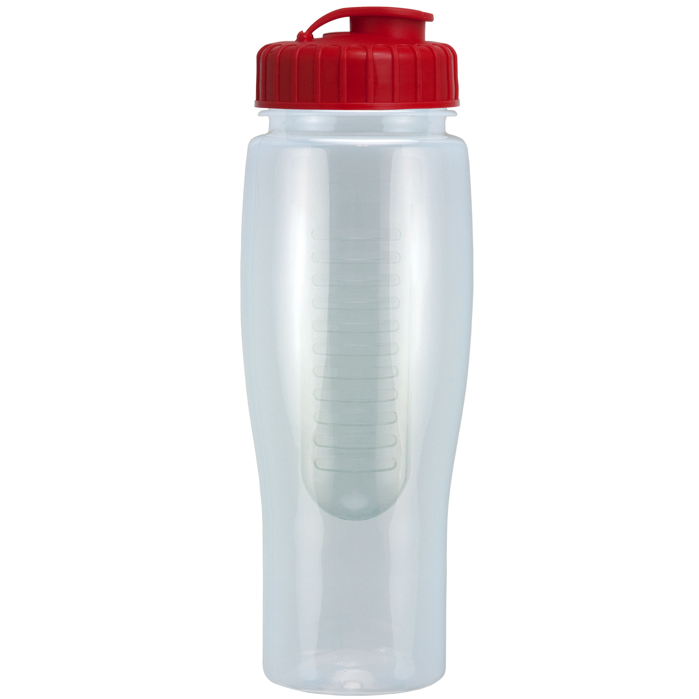 Picture of 24 Oz. Translucent Contour Bottle w/ Flip Top Lid and Infuser