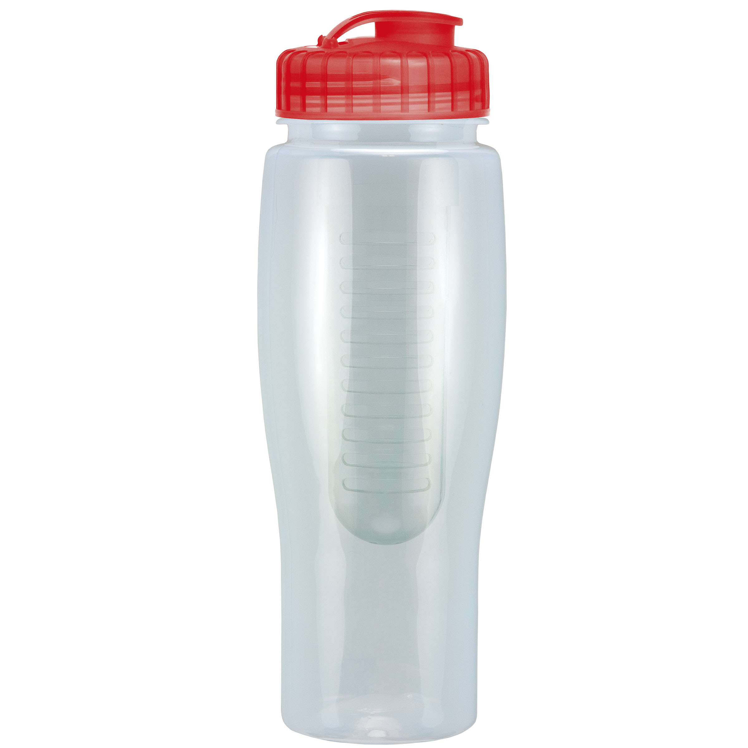 Picture of 24 Oz. Translucent Contour Bottle w/ Flip Top Lid and Infuser