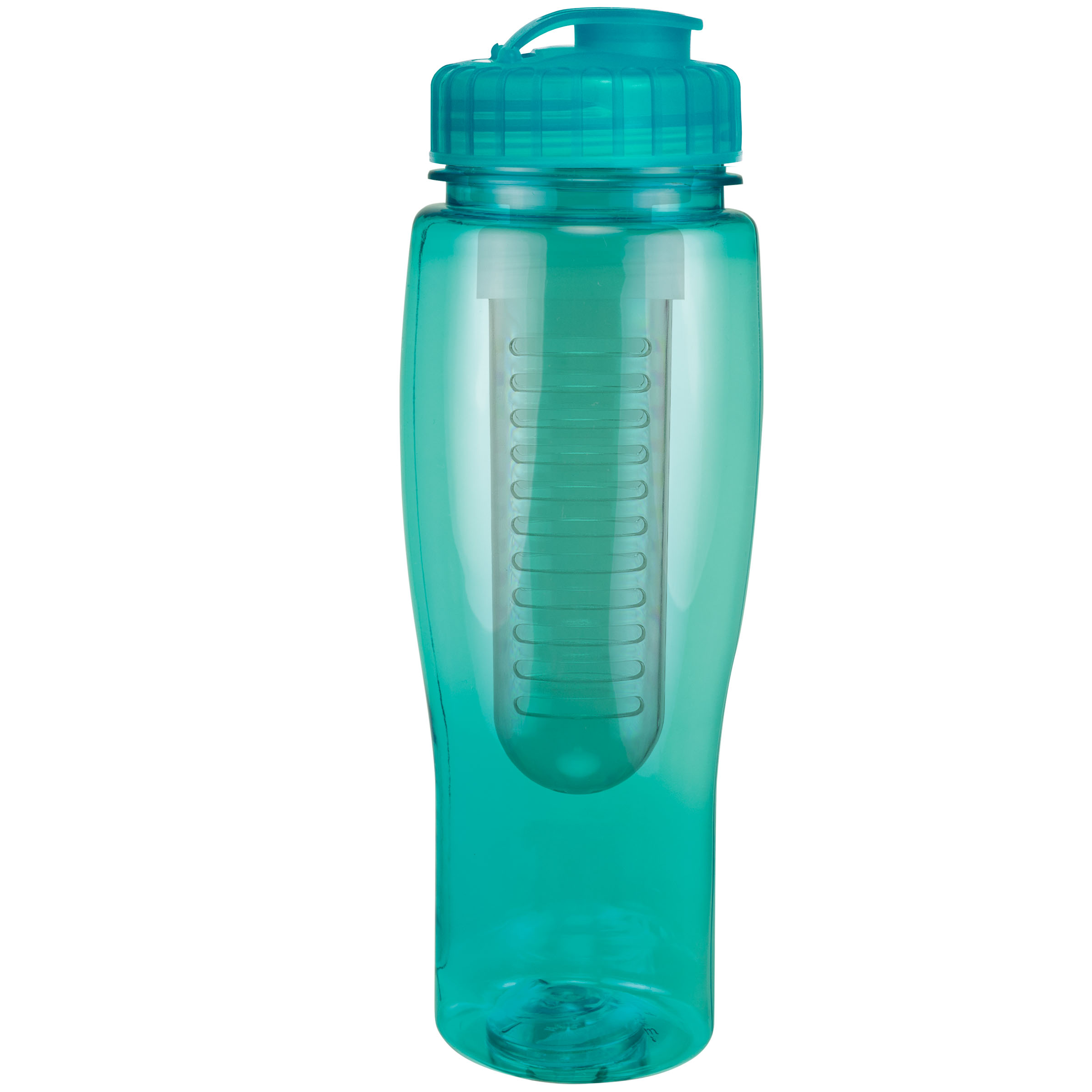 Picture of 24 Oz. Translucent Contour Bottle w/ Flip Top Lid and Infuser