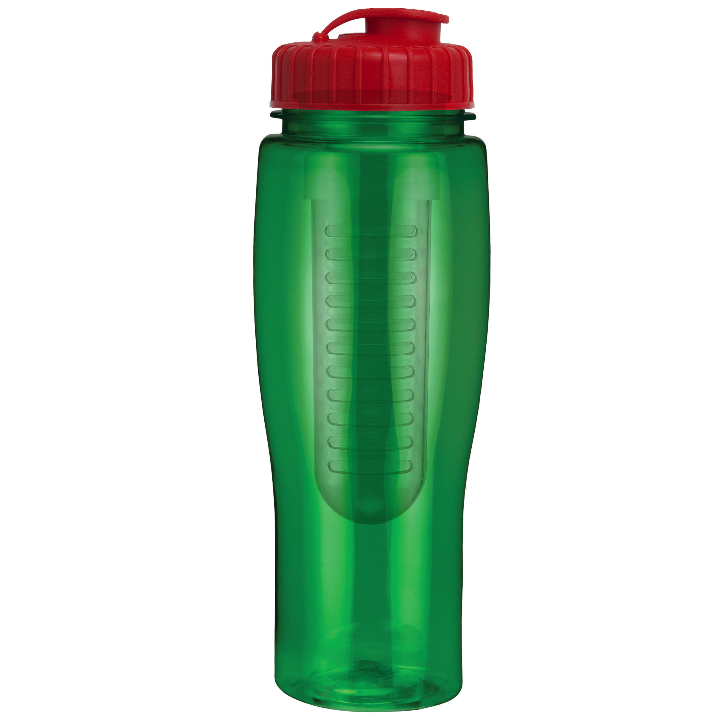 Picture of 24 Oz. Translucent Contour Bottle w/ Flip Top Lid and Infuser