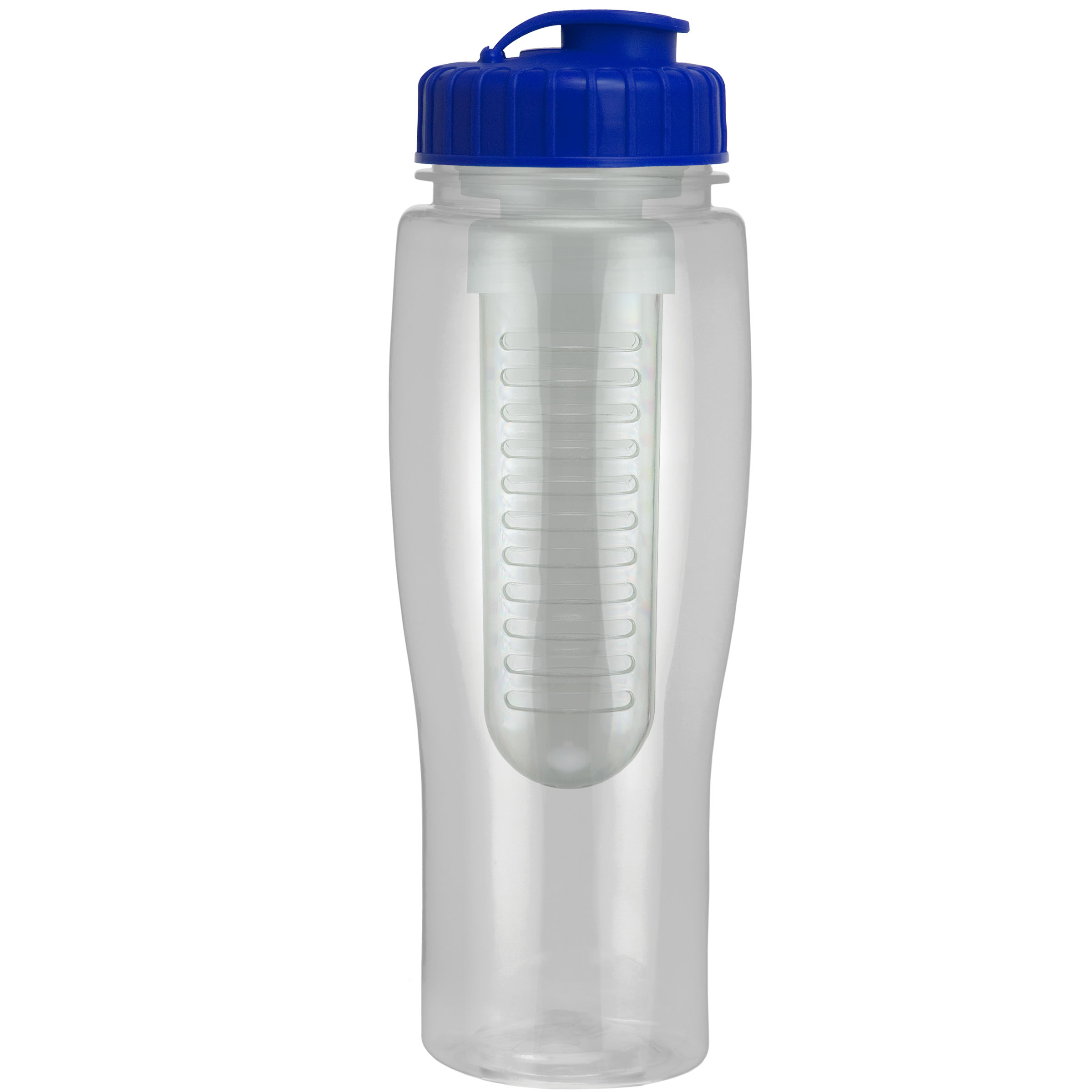 Picture of 24 Oz. Translucent Contour Bottle w/ Flip Top Lid and Infuser