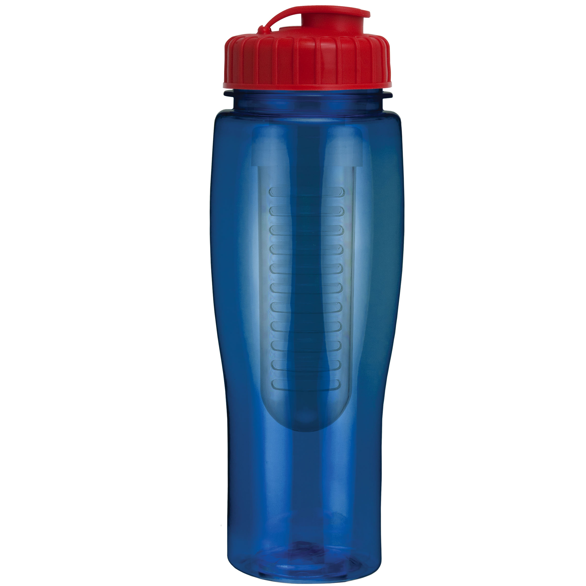 Picture of 24 Oz. Translucent Contour Bottle w/ Flip Top Lid and Infuser