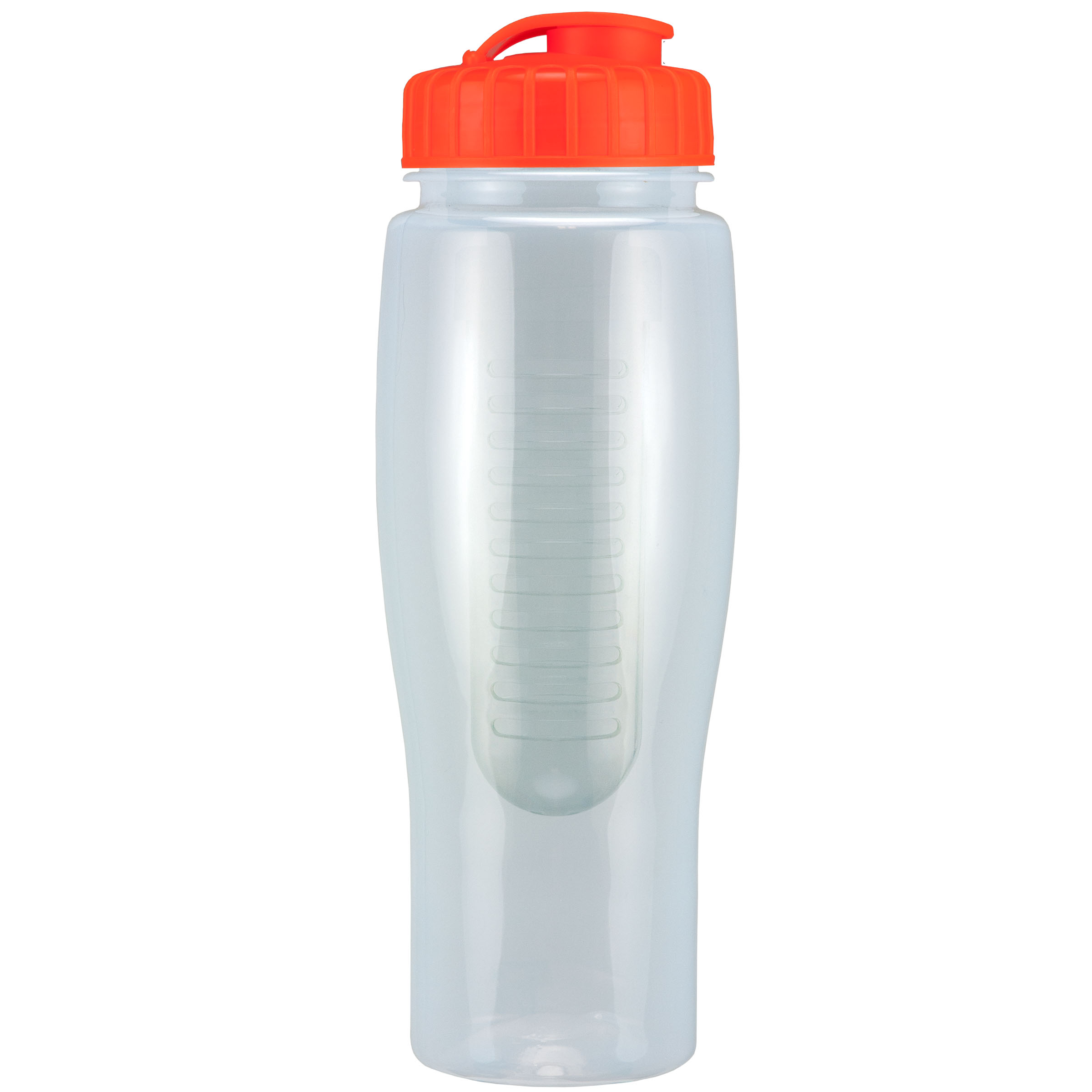 Picture of 24 Oz. Translucent Contour Bottle w/ Flip Top Lid and Infuser