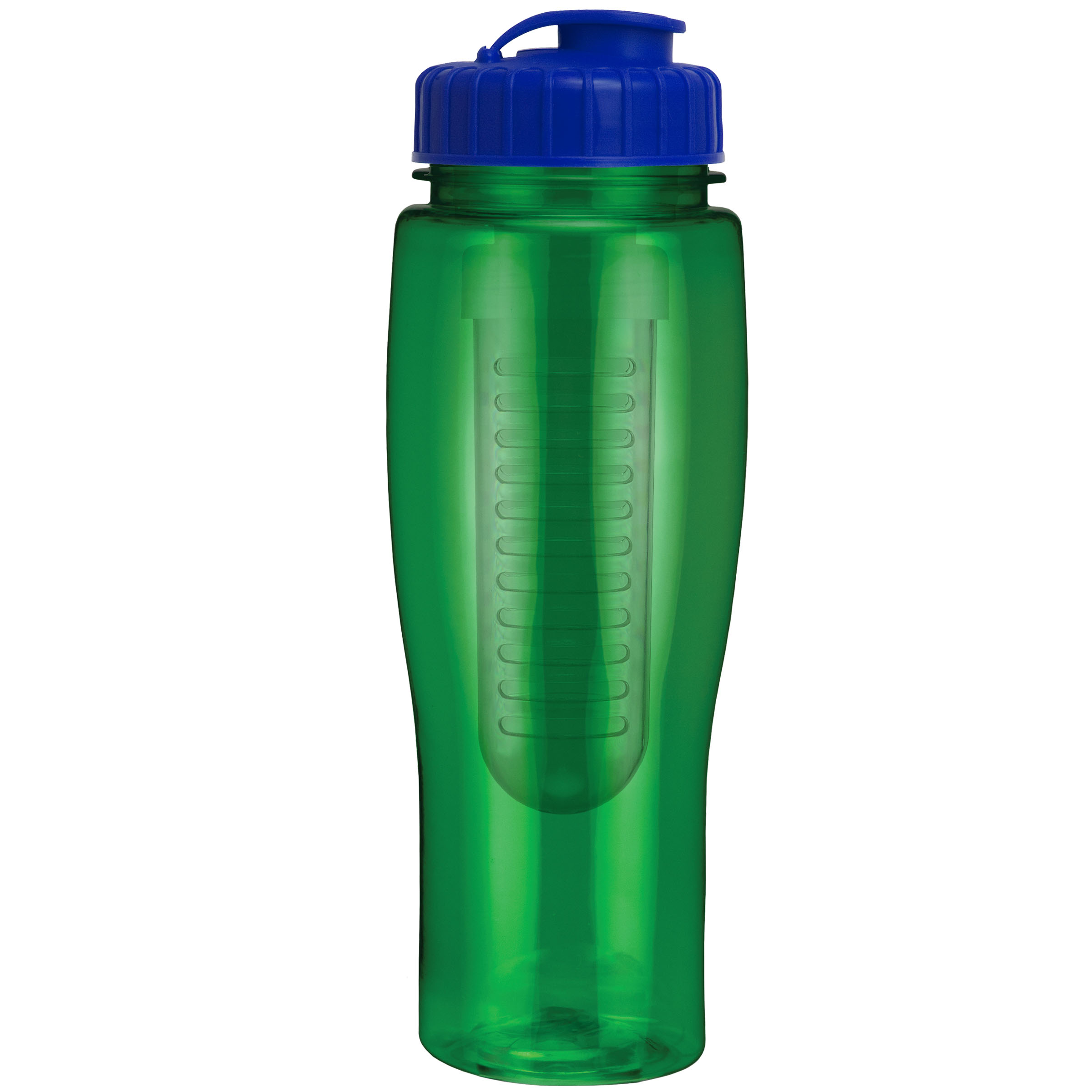 Picture of 24 Oz. Translucent Contour Bottle w/ Flip Top Lid and Infuser