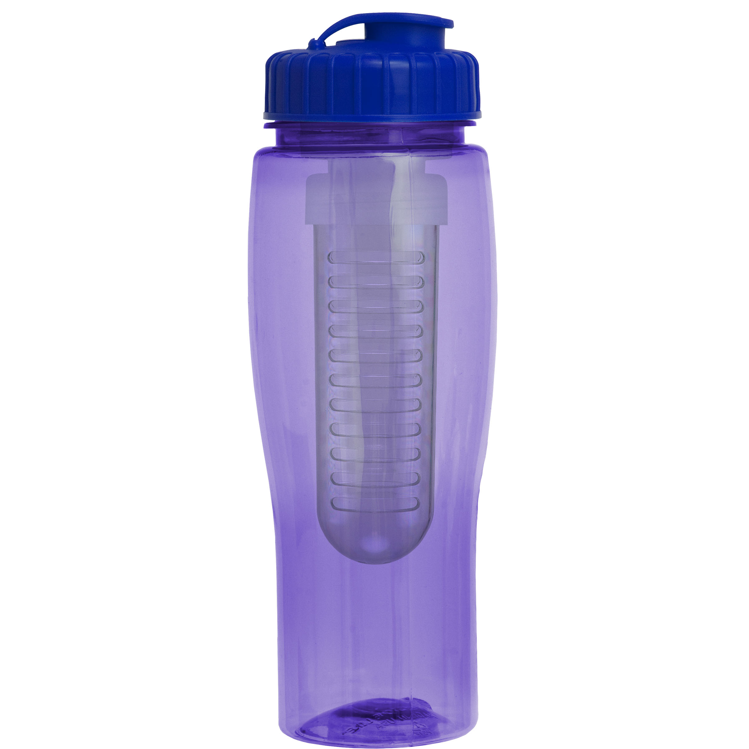 Picture of 24 Oz. Translucent Contour Bottle w/ Flip Top Lid and Infuser