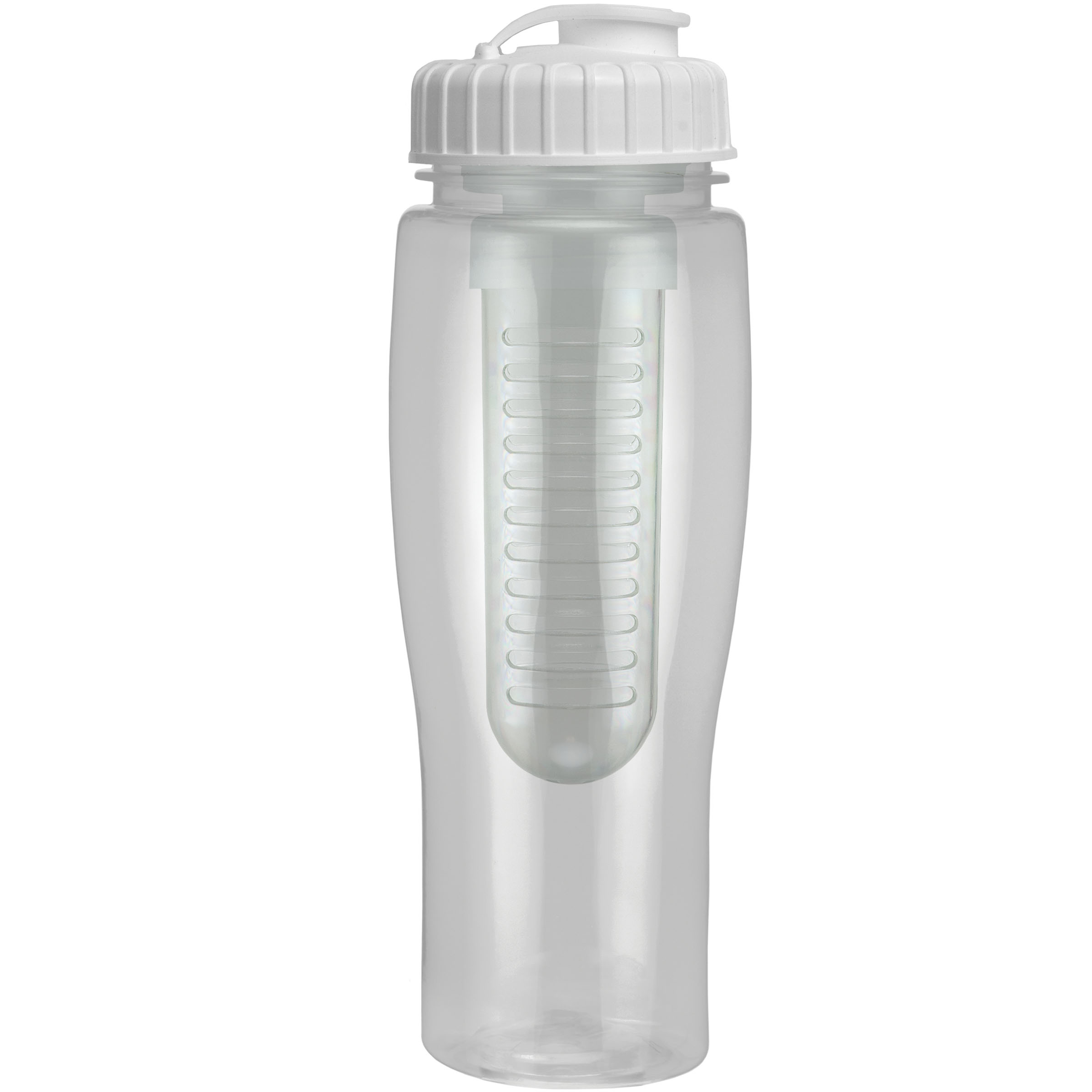Picture of 24 Oz. Translucent Contour Bottle w/ Flip Top Lid and Infuser