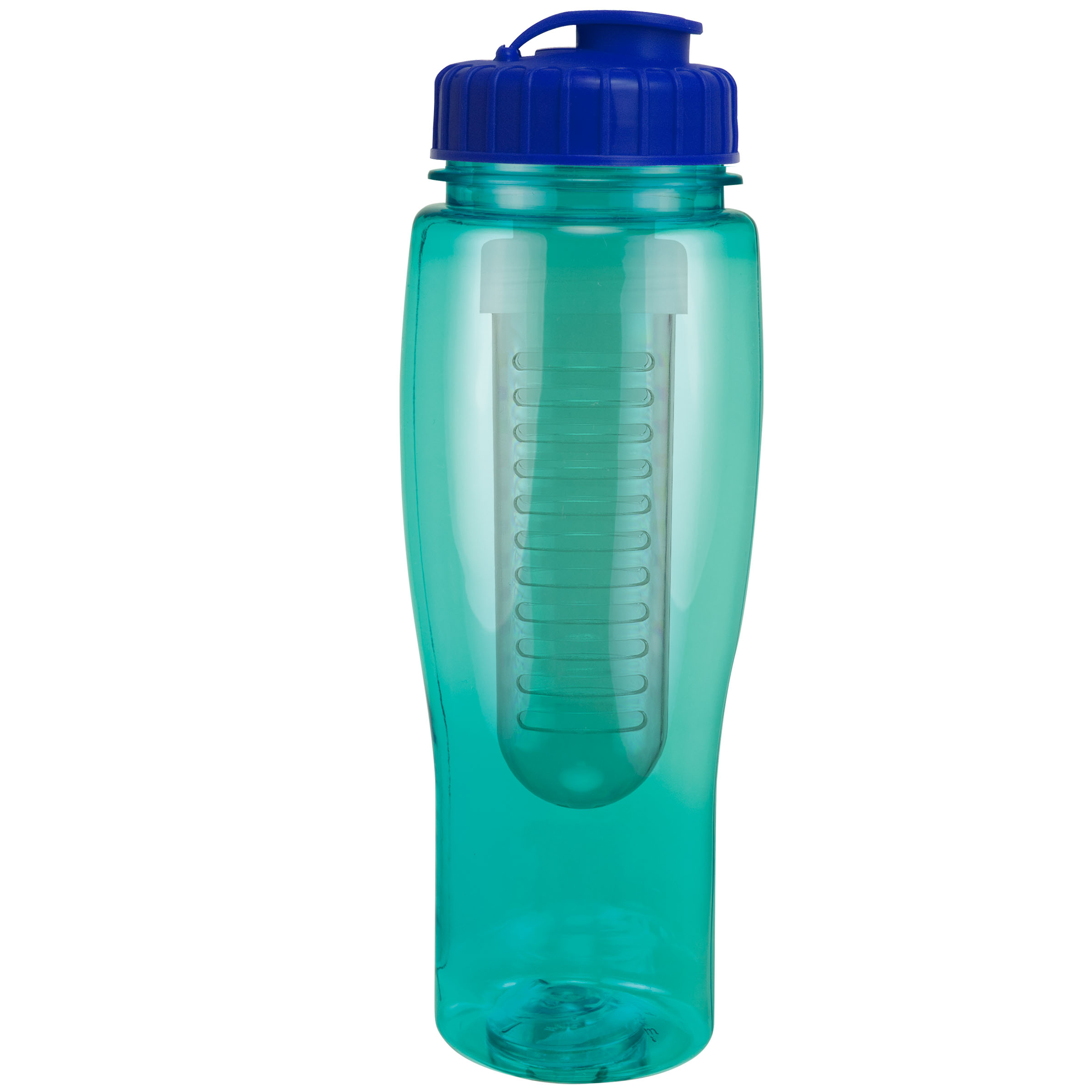 Picture of 24 Oz. Translucent Contour Bottle w/ Flip Top Lid and Infuser