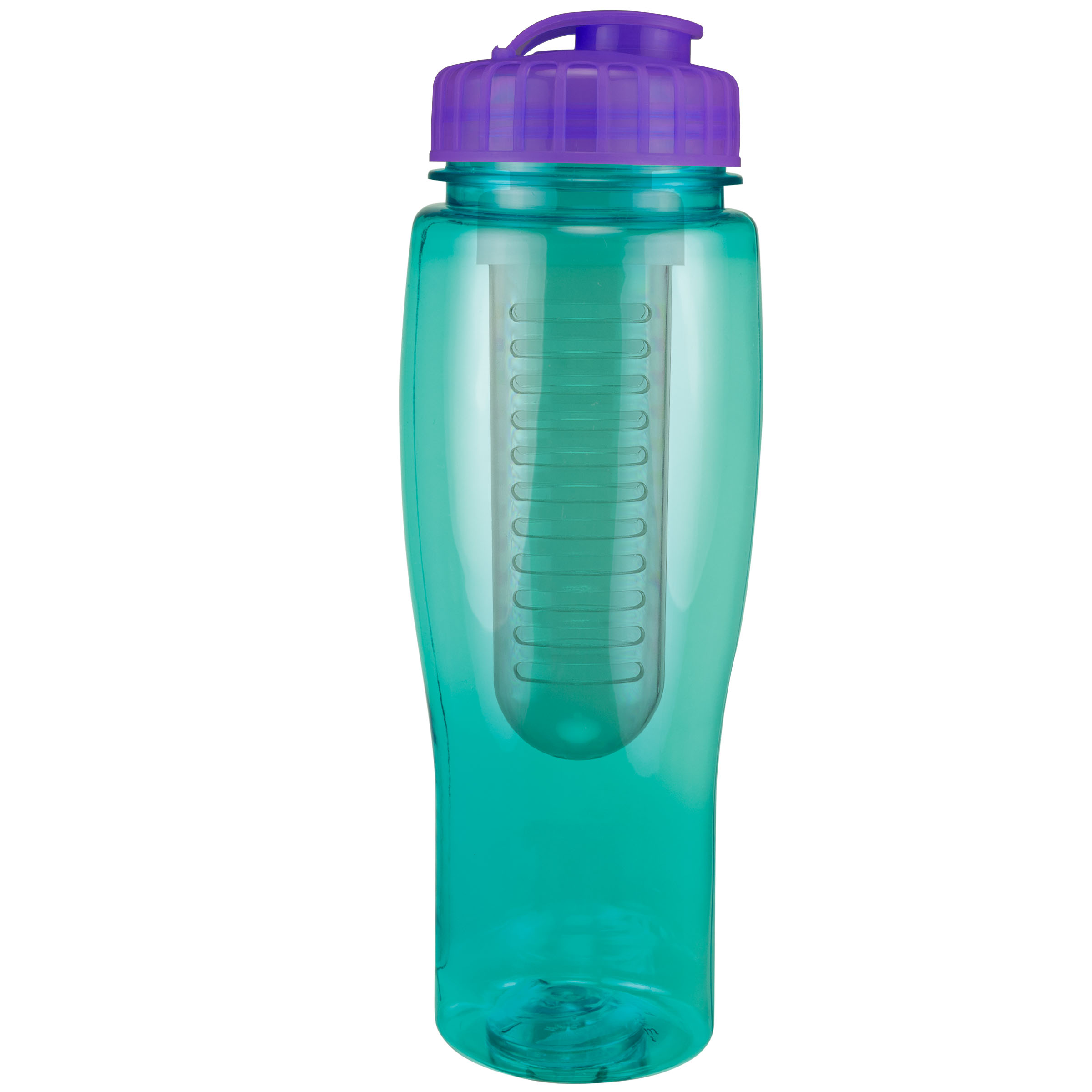 Picture of 24 Oz. Translucent Contour Bottle w/ Flip Top Lid and Infuser