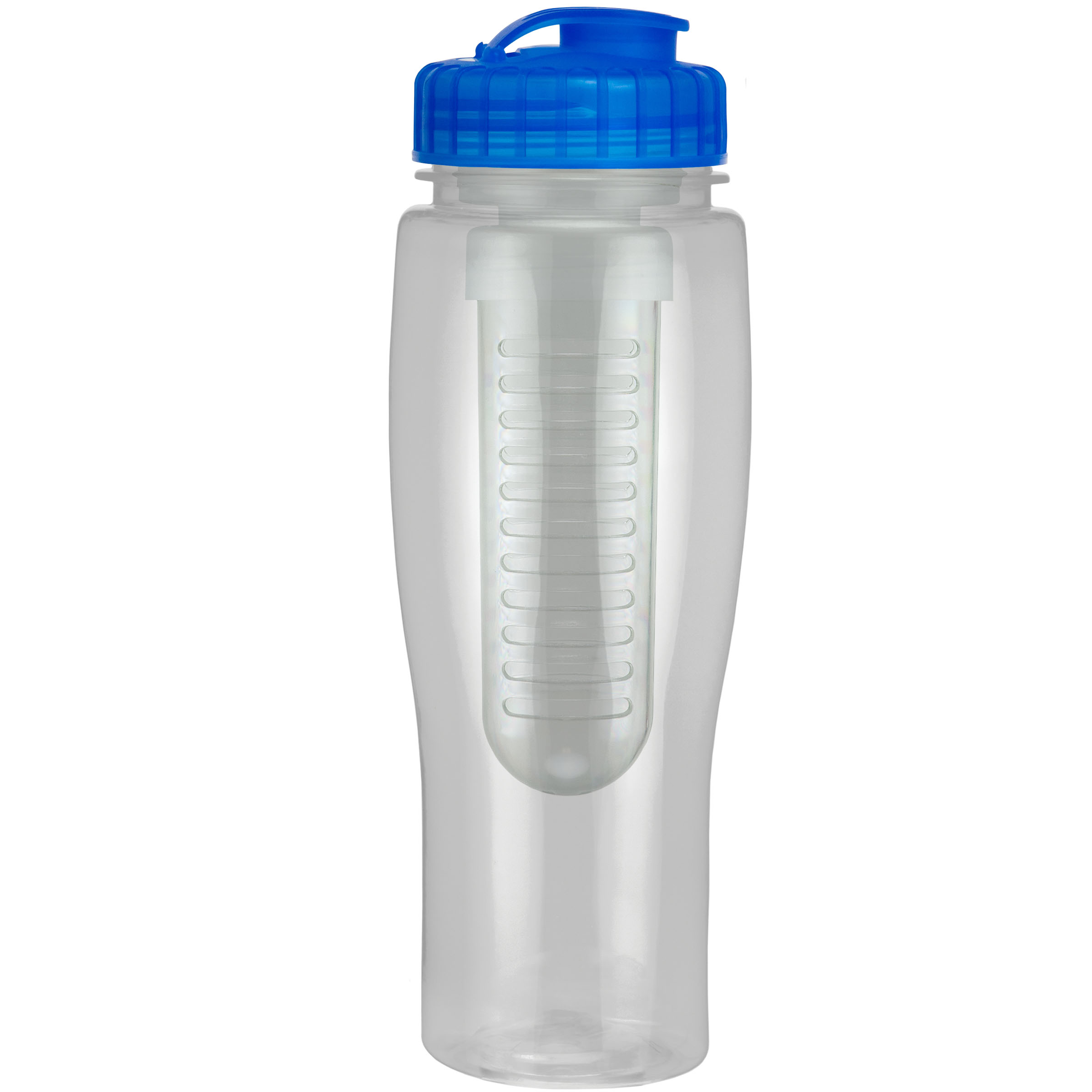 Picture of 24 Oz. Translucent Contour Bottle w/ Flip Top Lid and Infuser