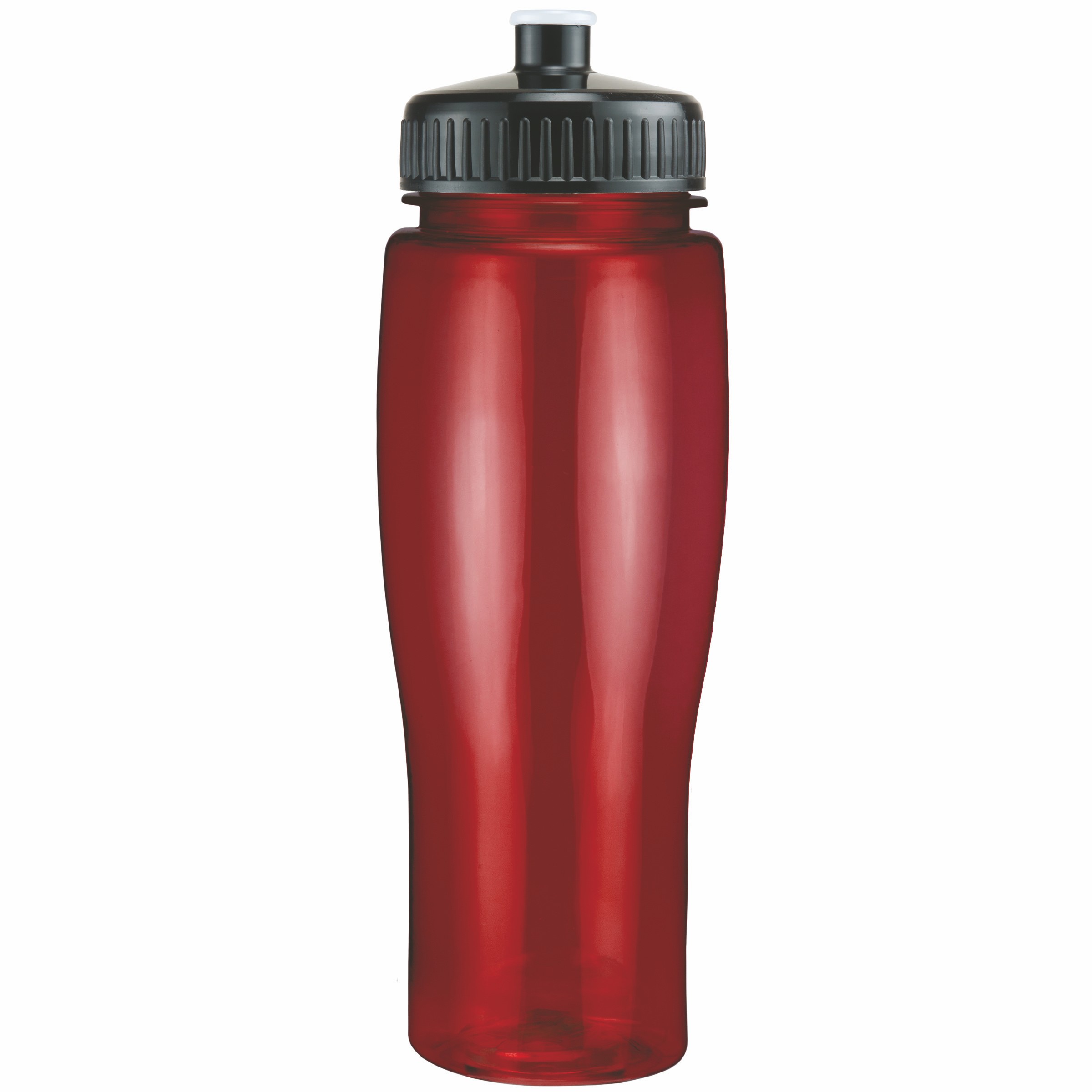 Picture of 24 Oz. Translucent Contour Bottle w/ Push Pull Lid