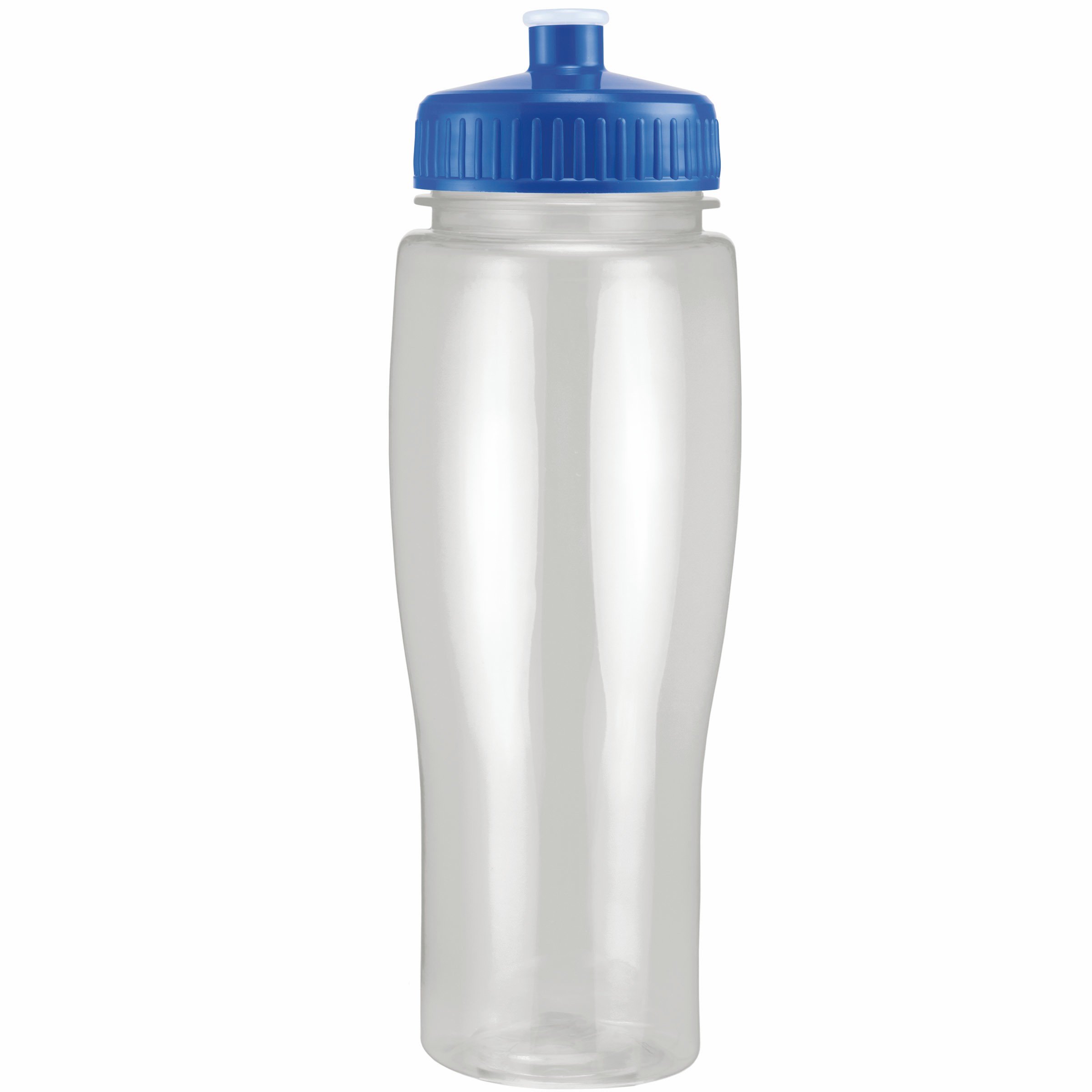 Picture of 24 Oz. Translucent Contour Bottle w/ Push Pull Lid