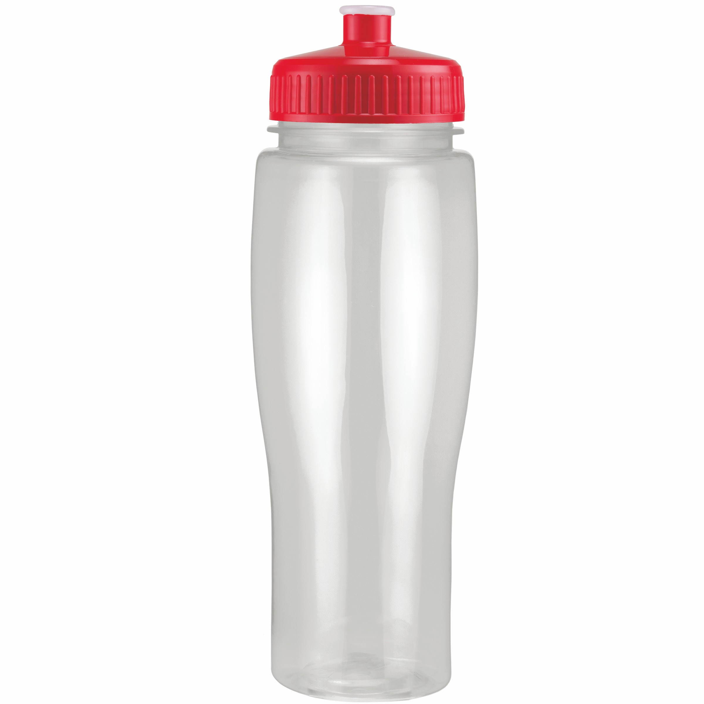 Picture of 24 Oz. Translucent Contour Bottle w/ Push Pull Lid