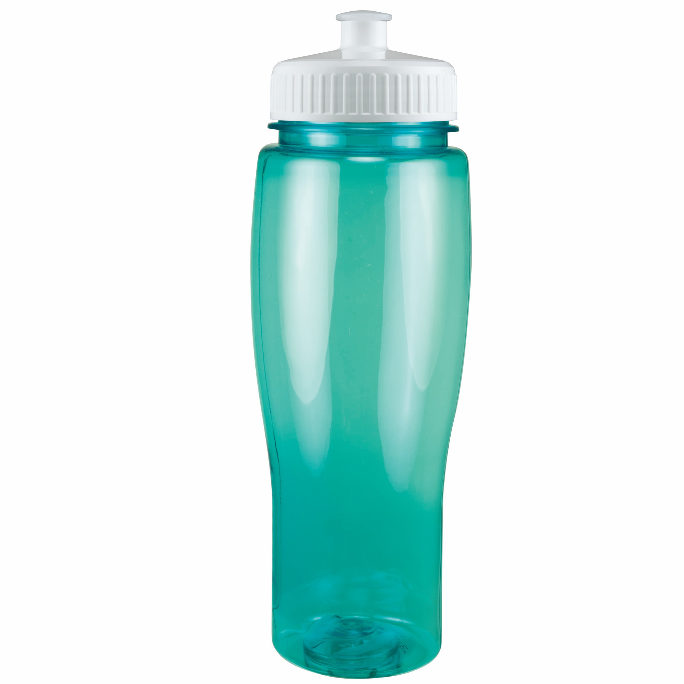 Picture of 24 Oz. Translucent Contour Bottle w/ Push Pull Lid