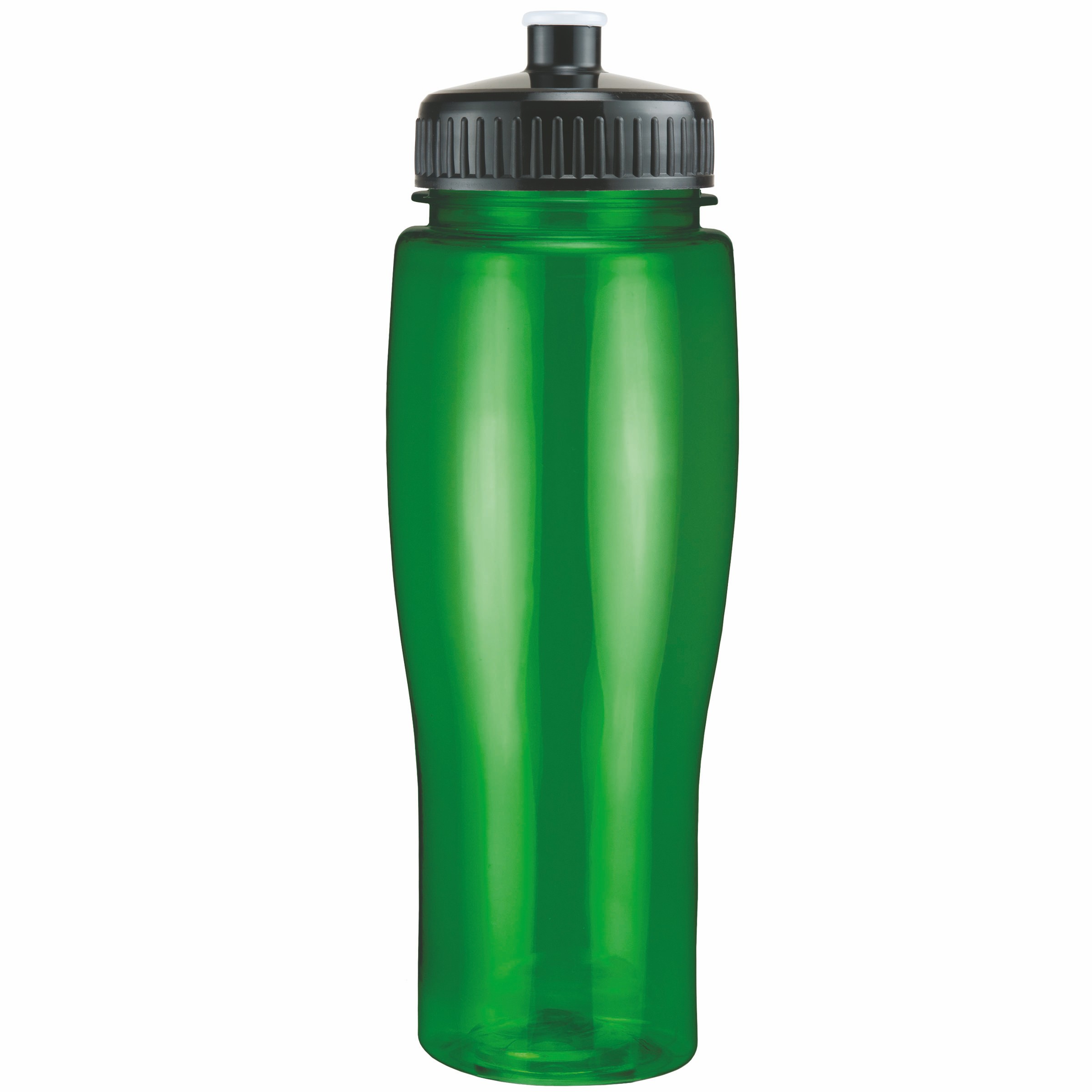 Picture of 24 Oz. Translucent Contour Bottle w/ Push Pull Lid
