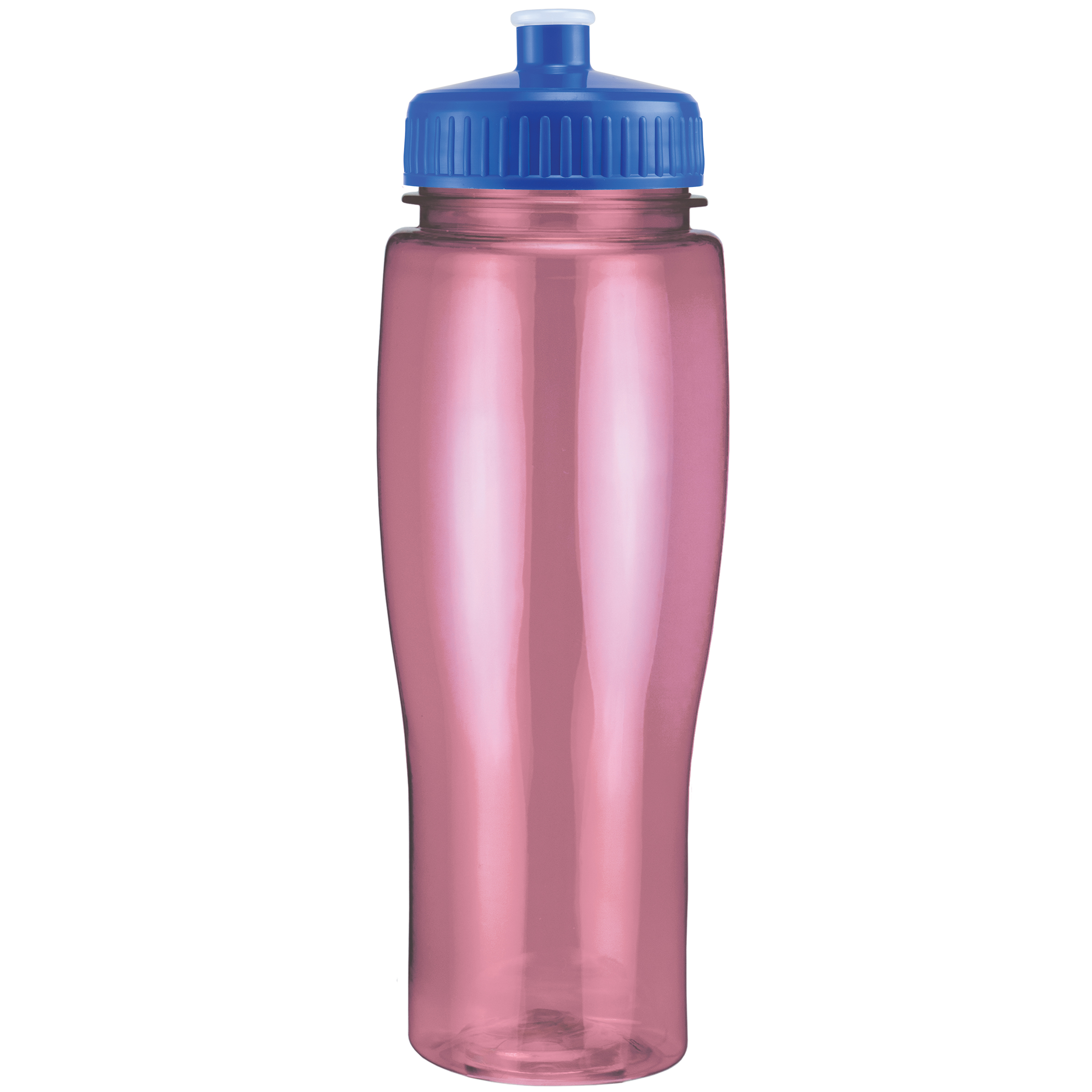 Picture of 24 Oz. Translucent Contour Bottle w/ Push Pull Lid