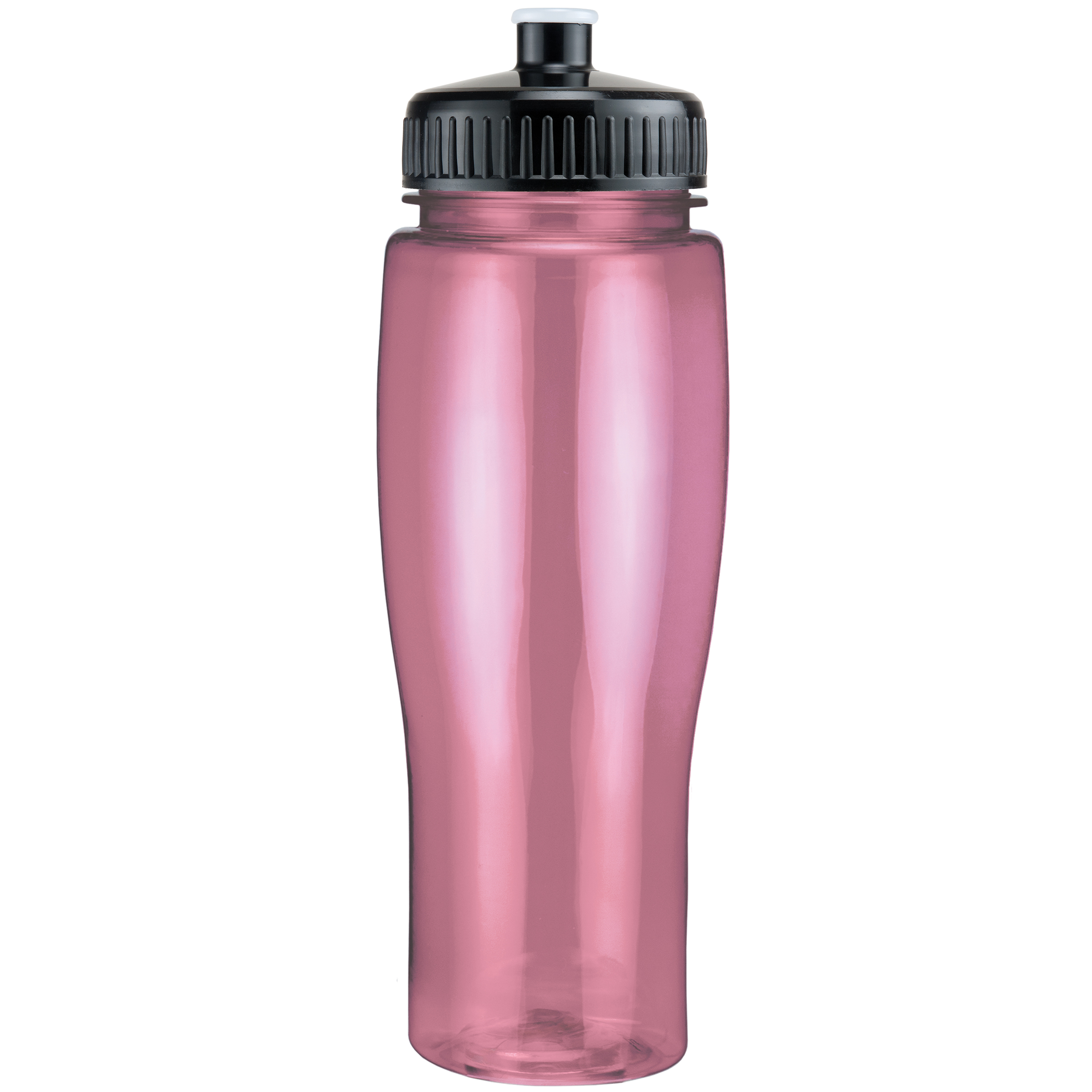 Picture of 24 Oz. Translucent Contour Bottle w/ Push Pull Lid