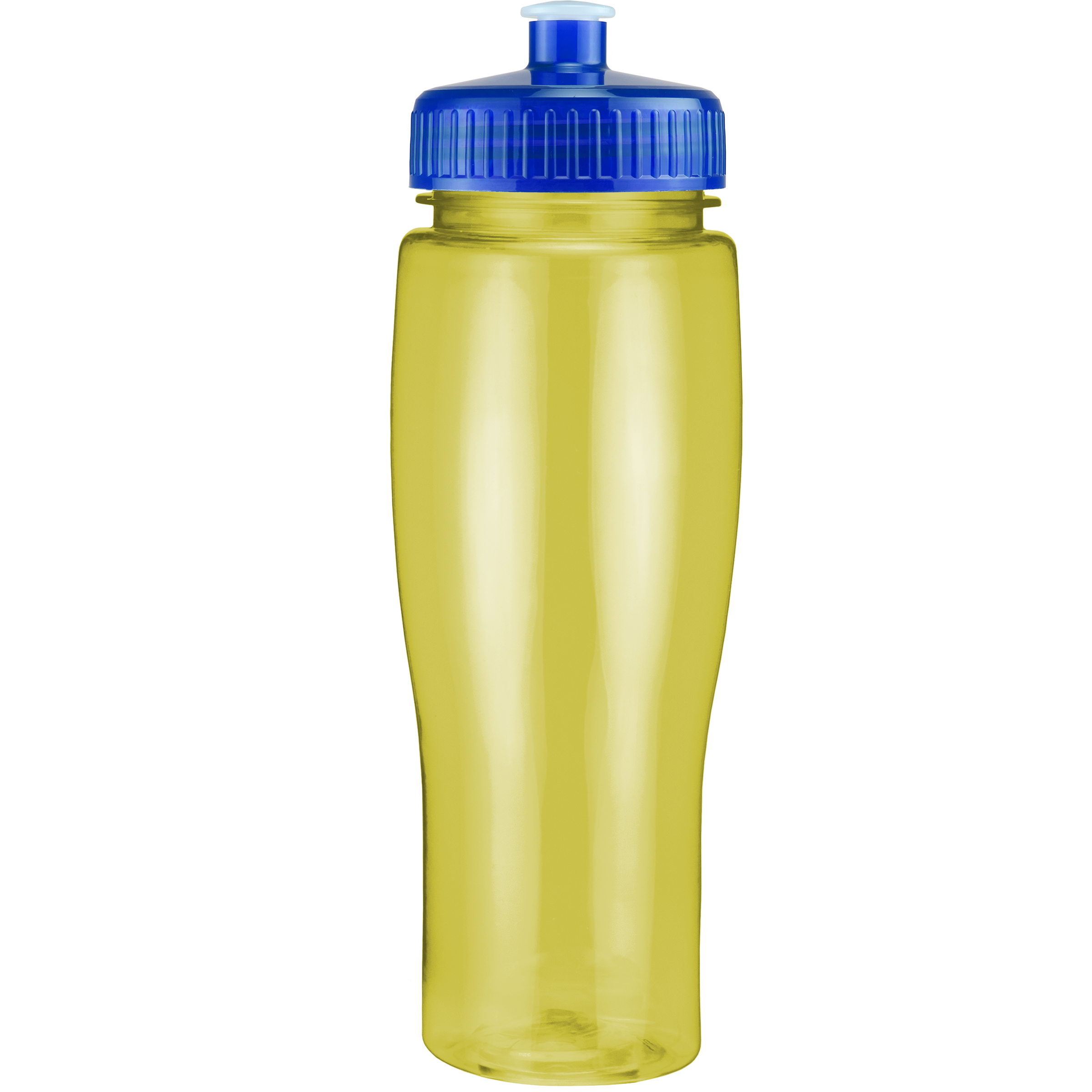 Picture of 24 Oz. Translucent Contour Bottle w/ Push Pull Lid
