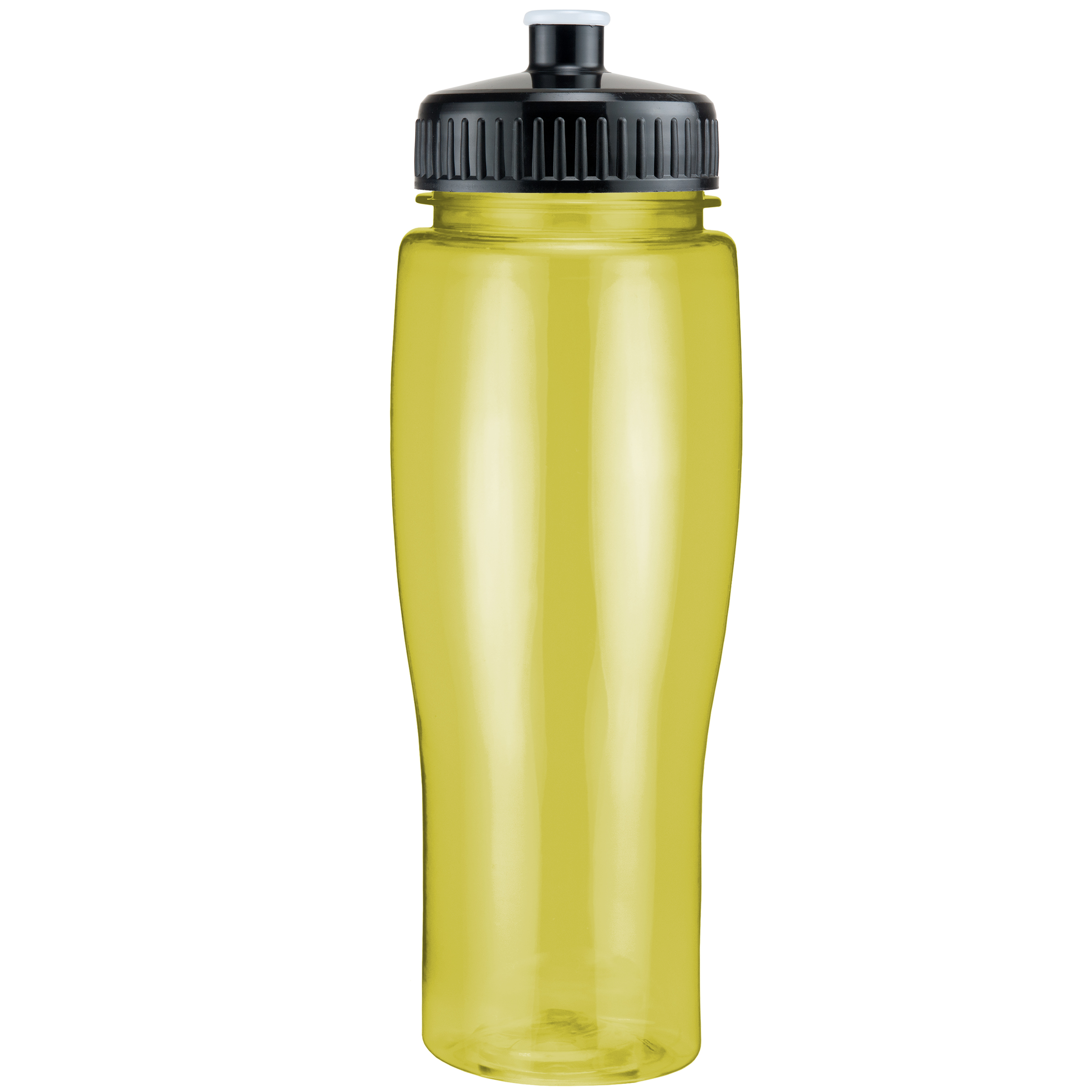 Picture of 24 Oz. Translucent Contour Bottle w/ Push Pull Lid