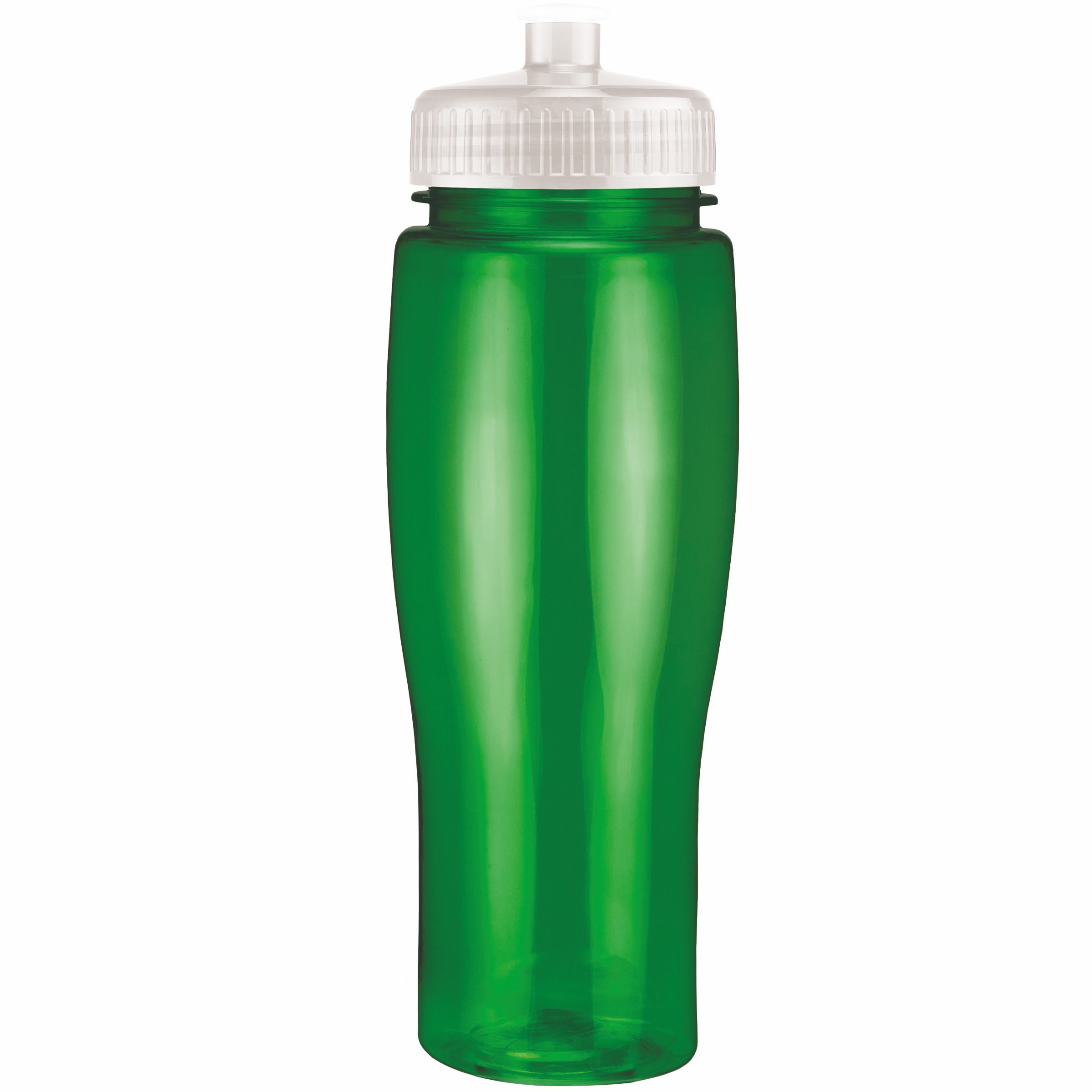 Picture of 24 Oz. Translucent Contour Bottle w/ Push Pull Lid