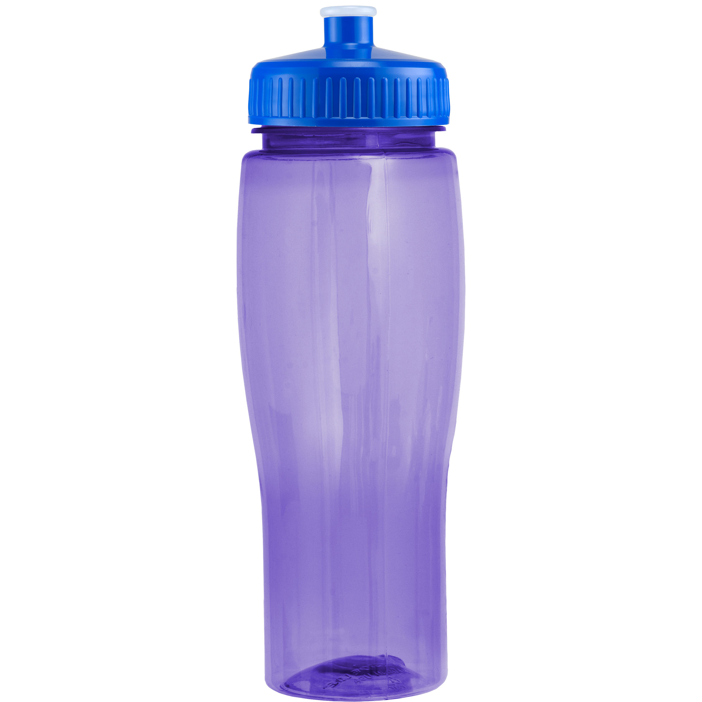 Picture of 24 Oz. Translucent Contour Bottle w/ Push Pull Lid
