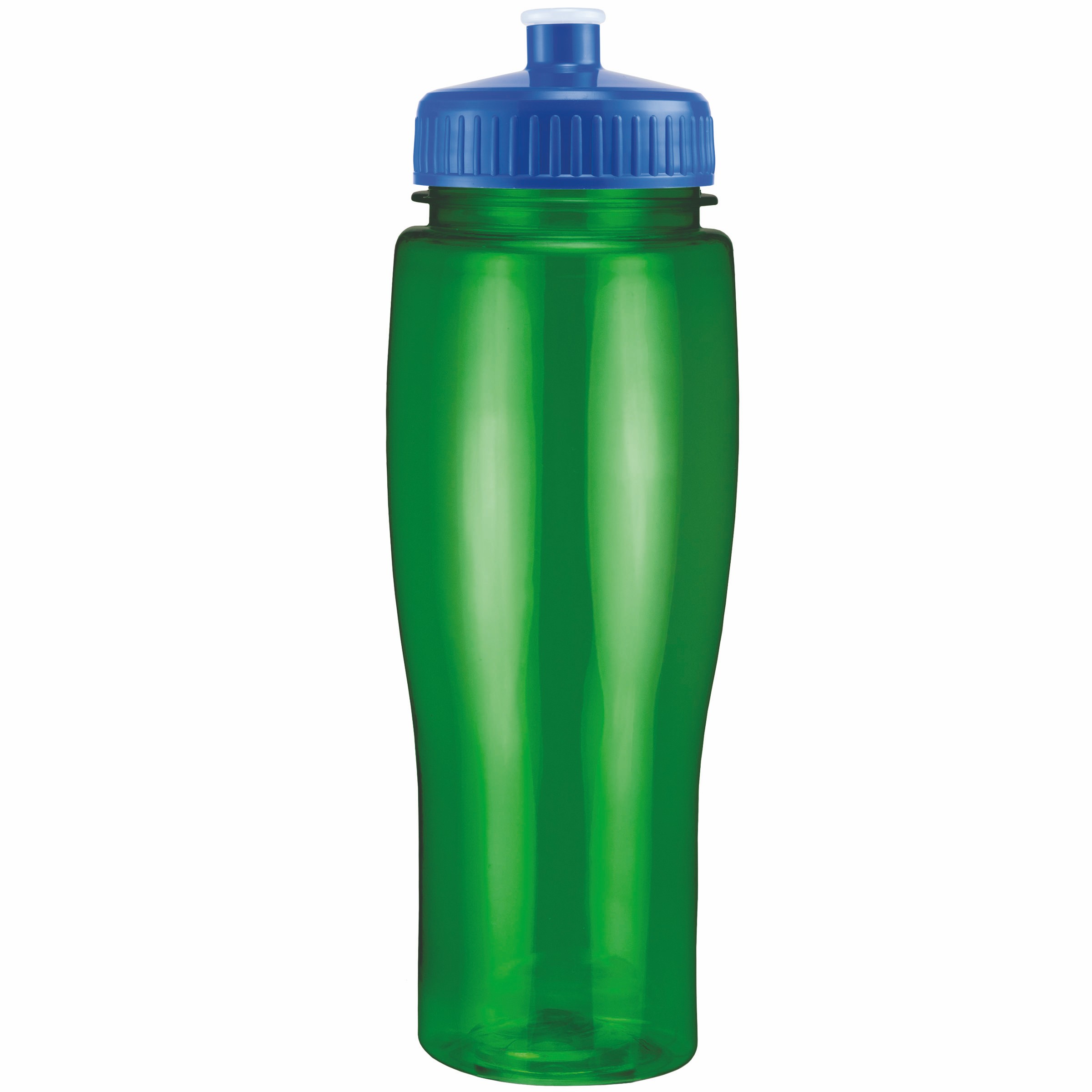 Picture of 24 Oz. Translucent Contour Bottle w/ Push Pull Lid