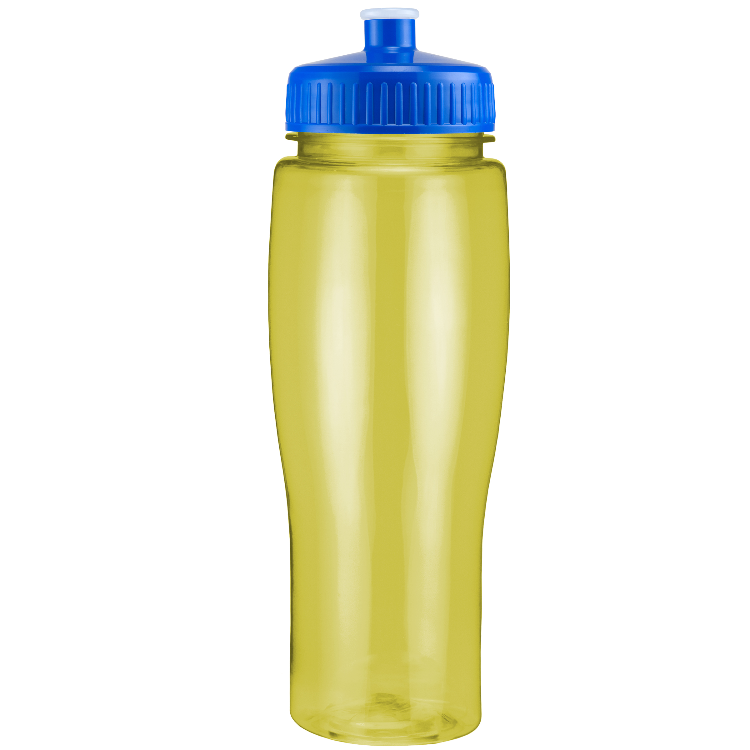 Picture of 24 Oz. Translucent Contour Bottle w/ Push Pull Lid