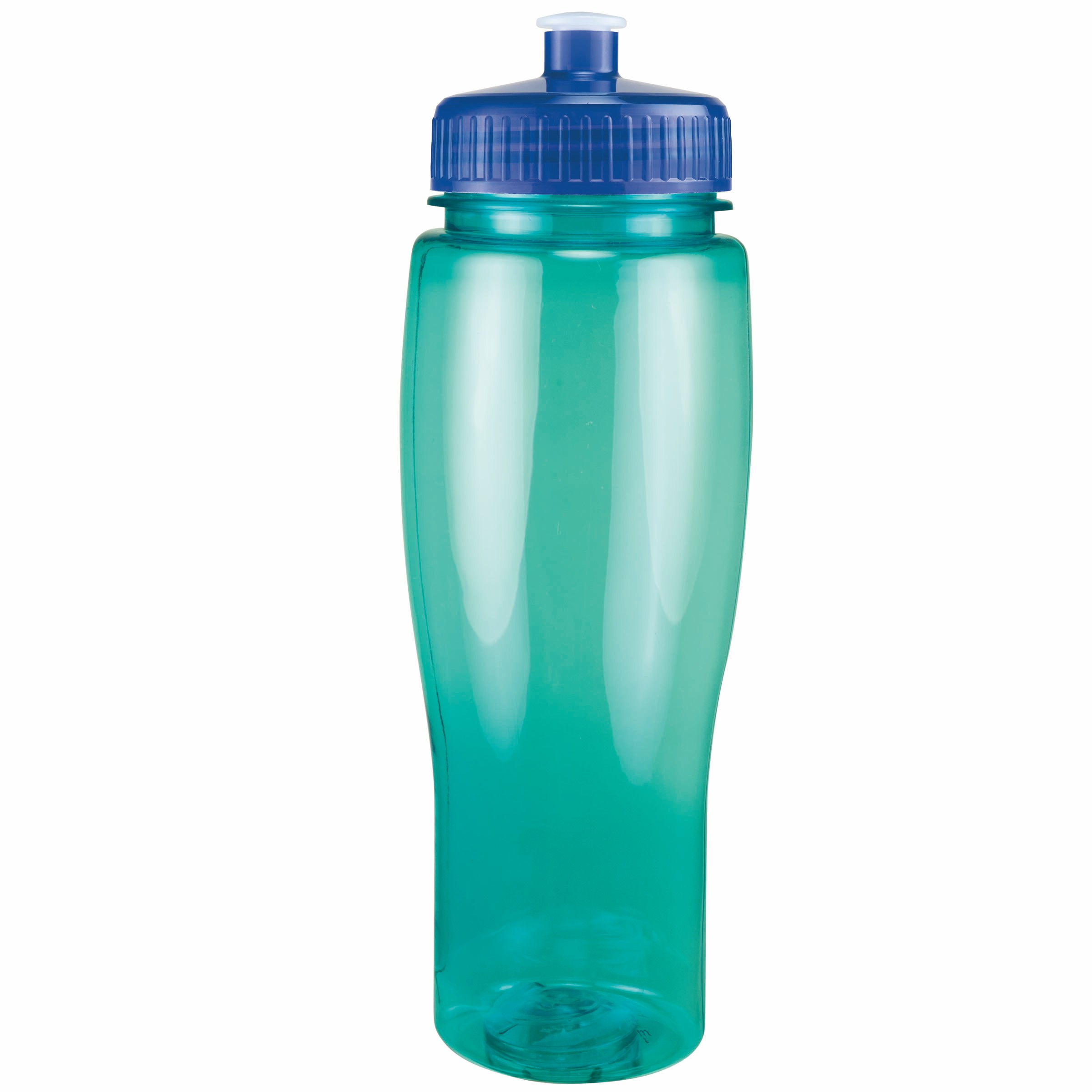 Picture of 24 Oz. Translucent Contour Bottle w/ Push Pull Lid