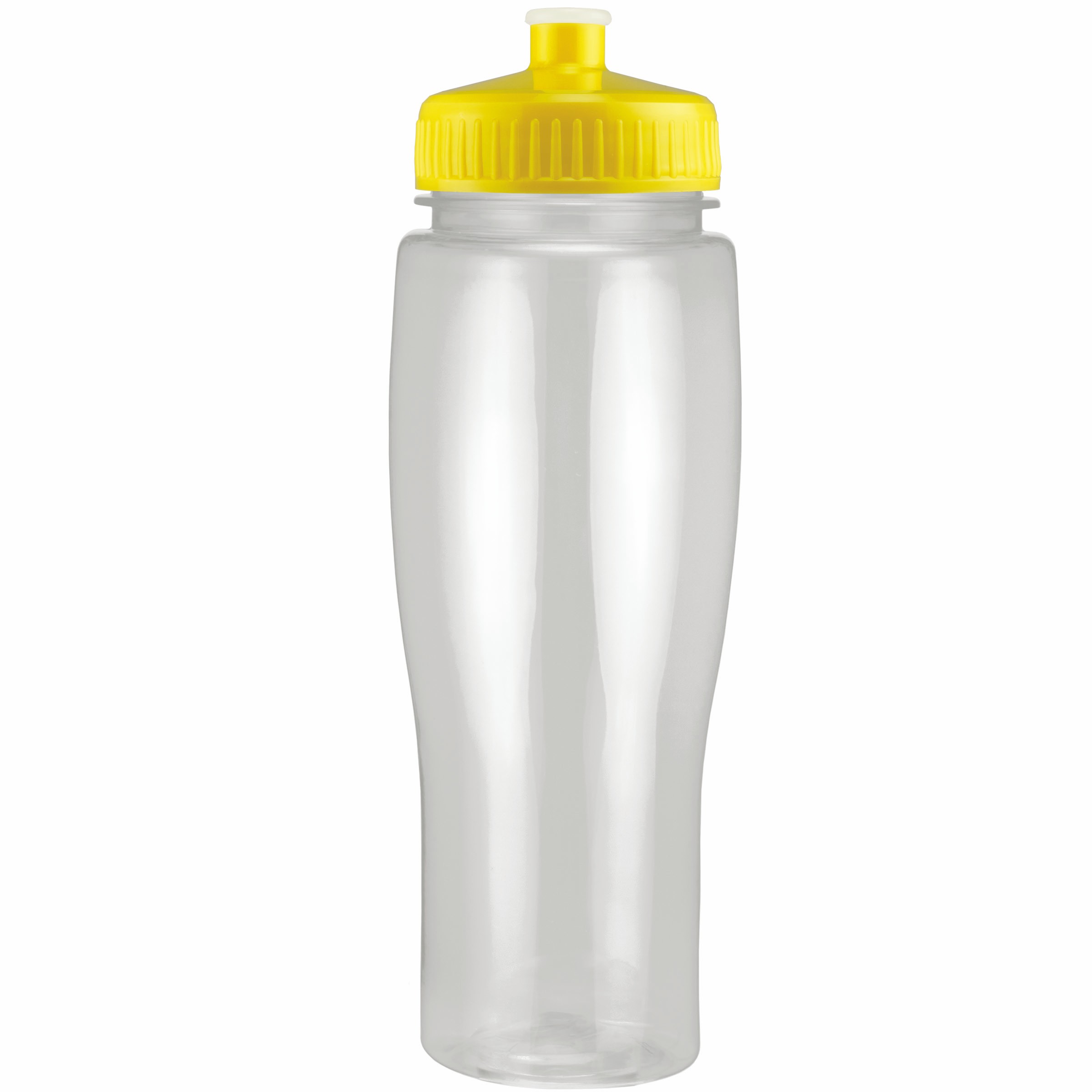 Picture of 24 Oz. Translucent Contour Bottle w/ Push Pull Lid