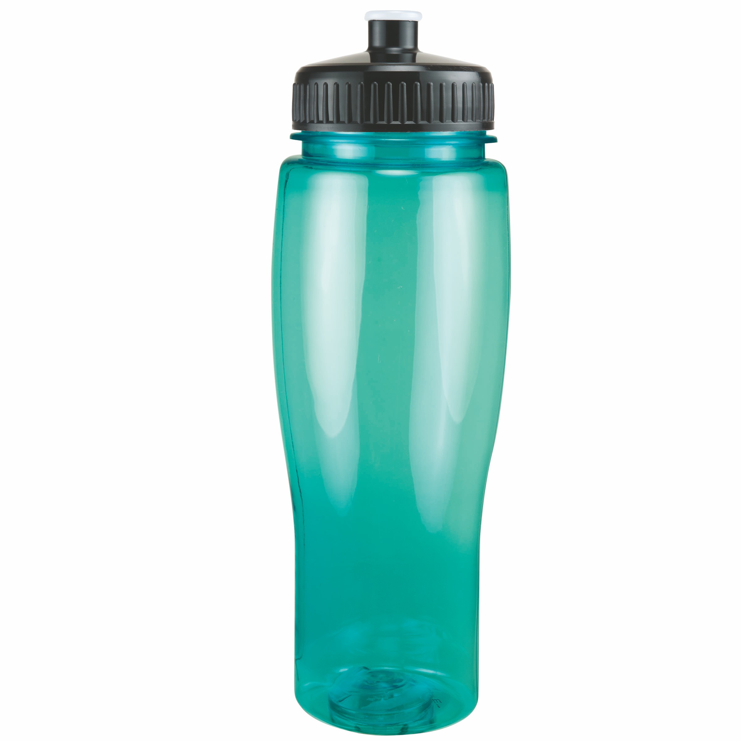 Picture of 24 Oz. Translucent Contour Bottle w/ Push Pull Lid