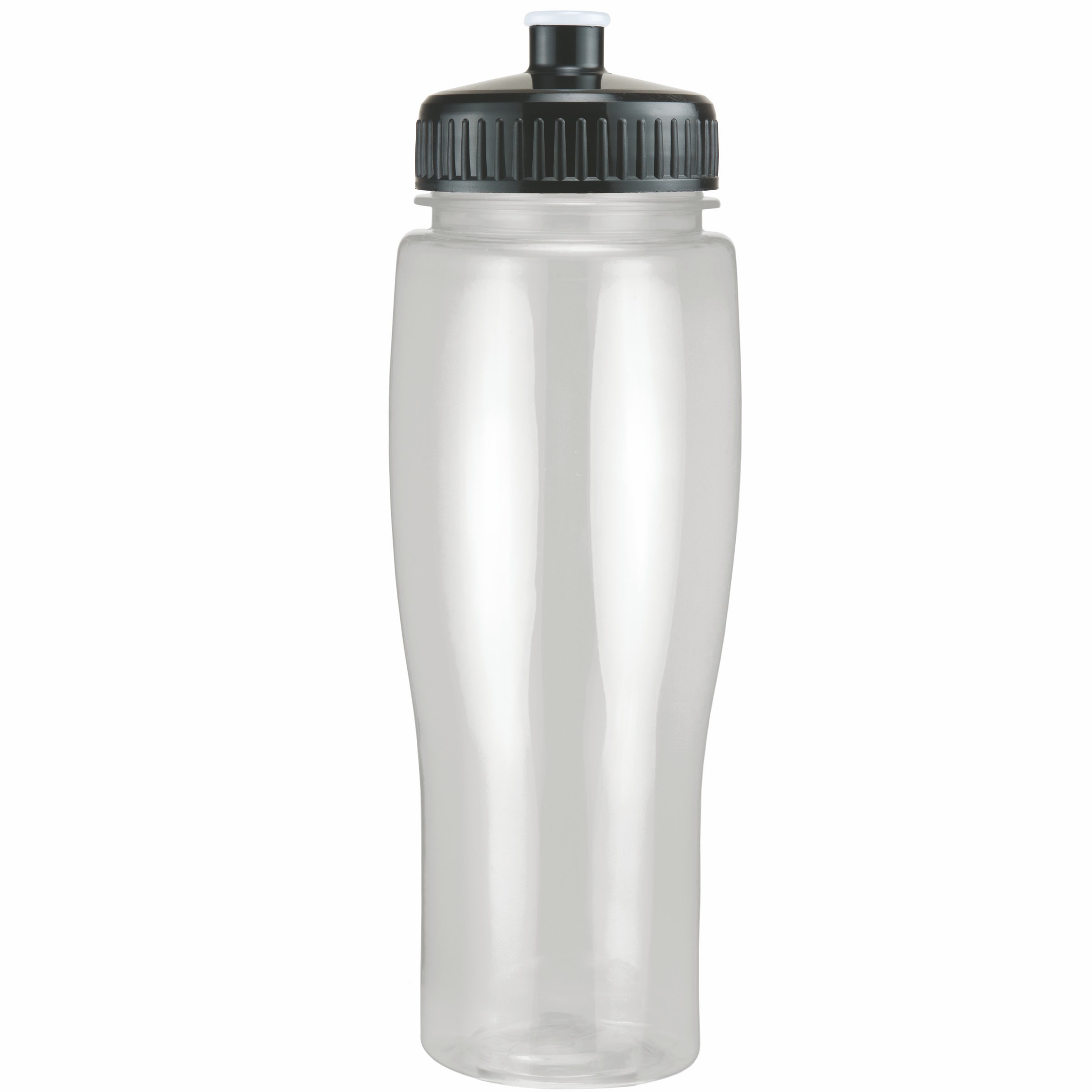 Picture of 24 Oz. Translucent Contour Bottle w/ Push Pull Lid