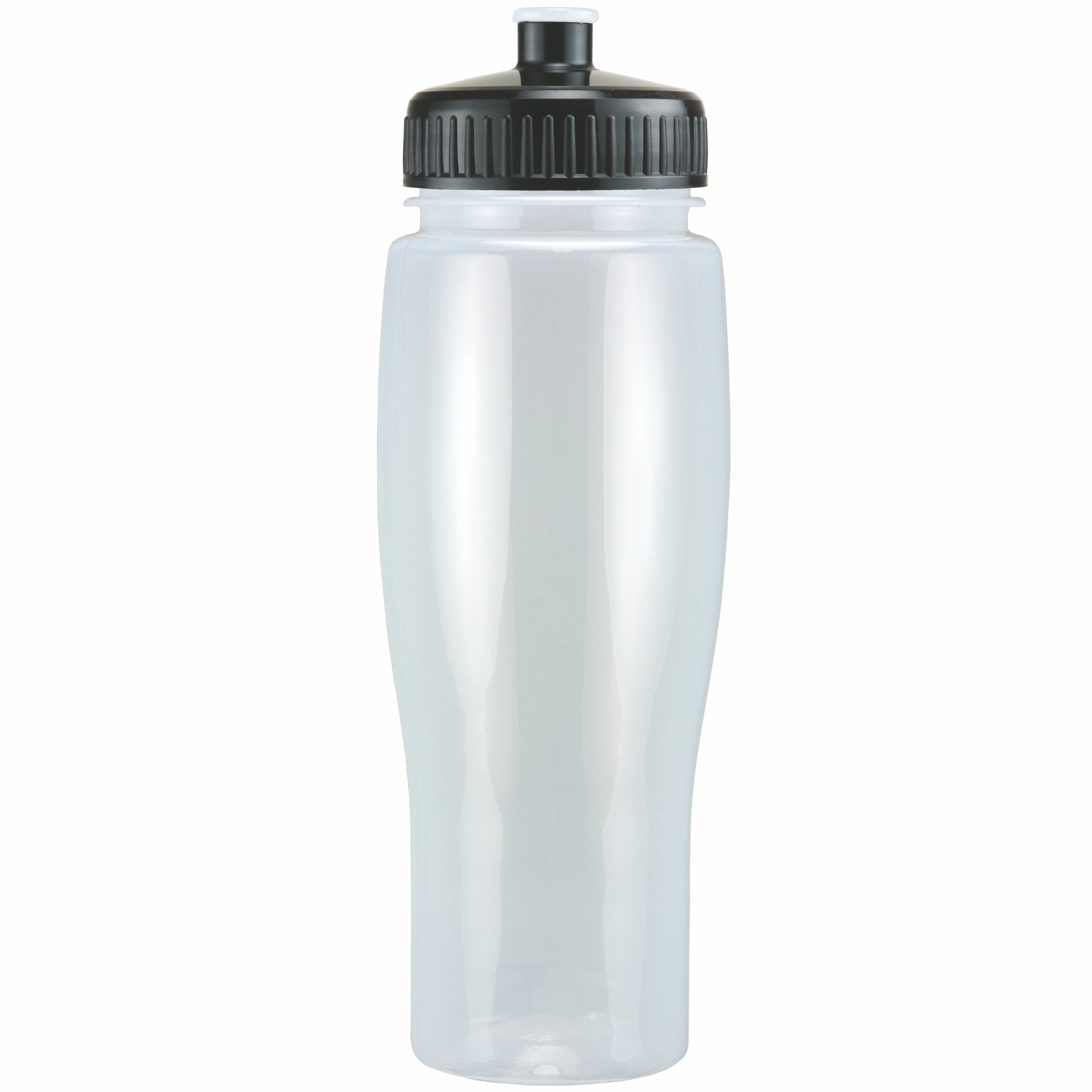 Picture of 24 Oz. Translucent Contour Bottle w/ Push Pull Lid