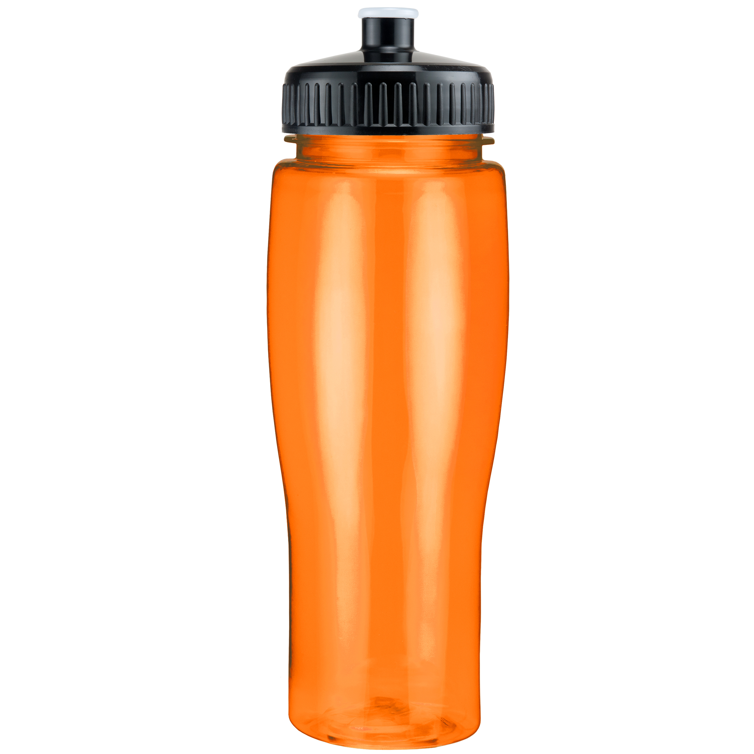 Picture of 24 Oz. Translucent Contour Bottle w/ Push Pull Lid