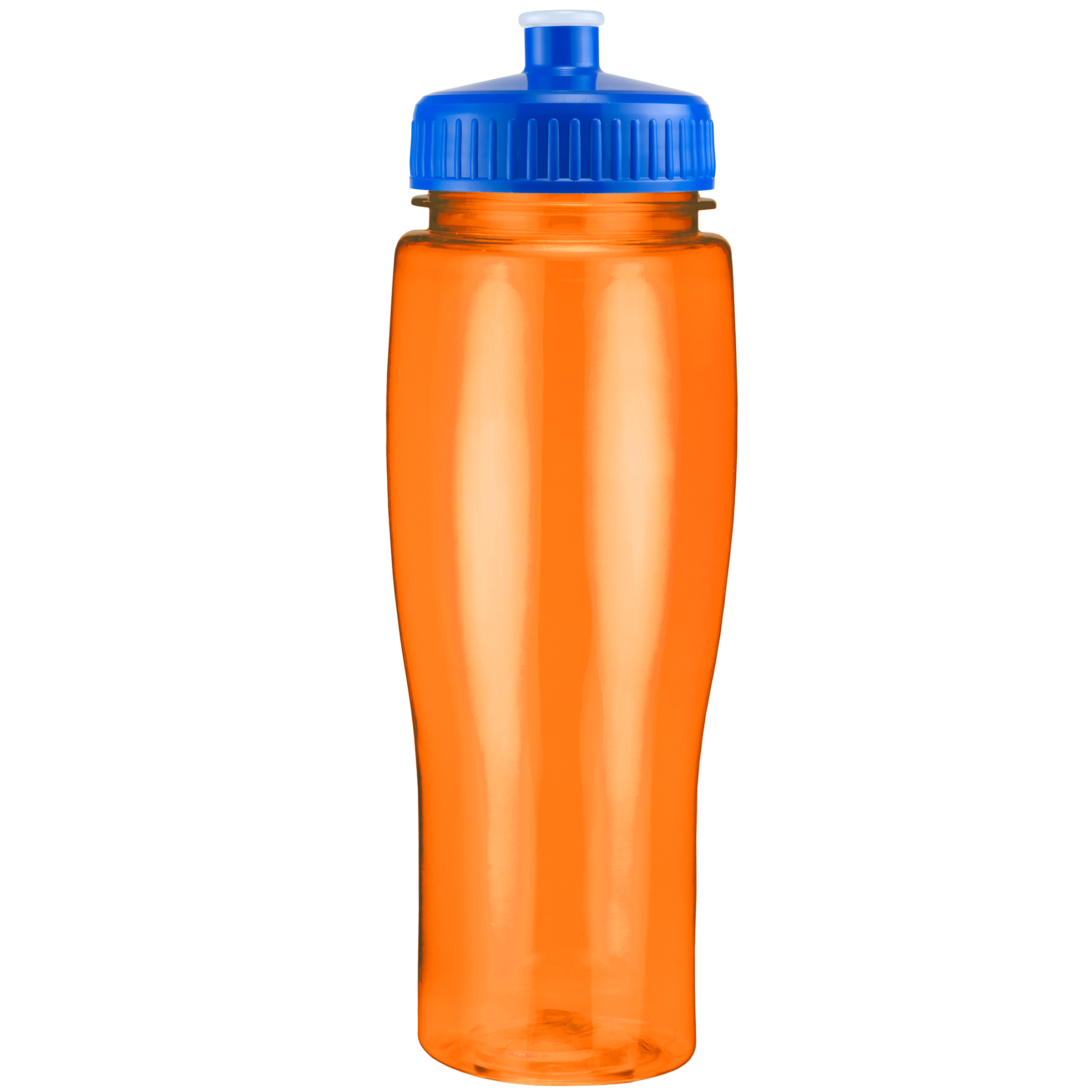 Picture of 24 Oz. Translucent Contour Bottle w/ Push Pull Lid