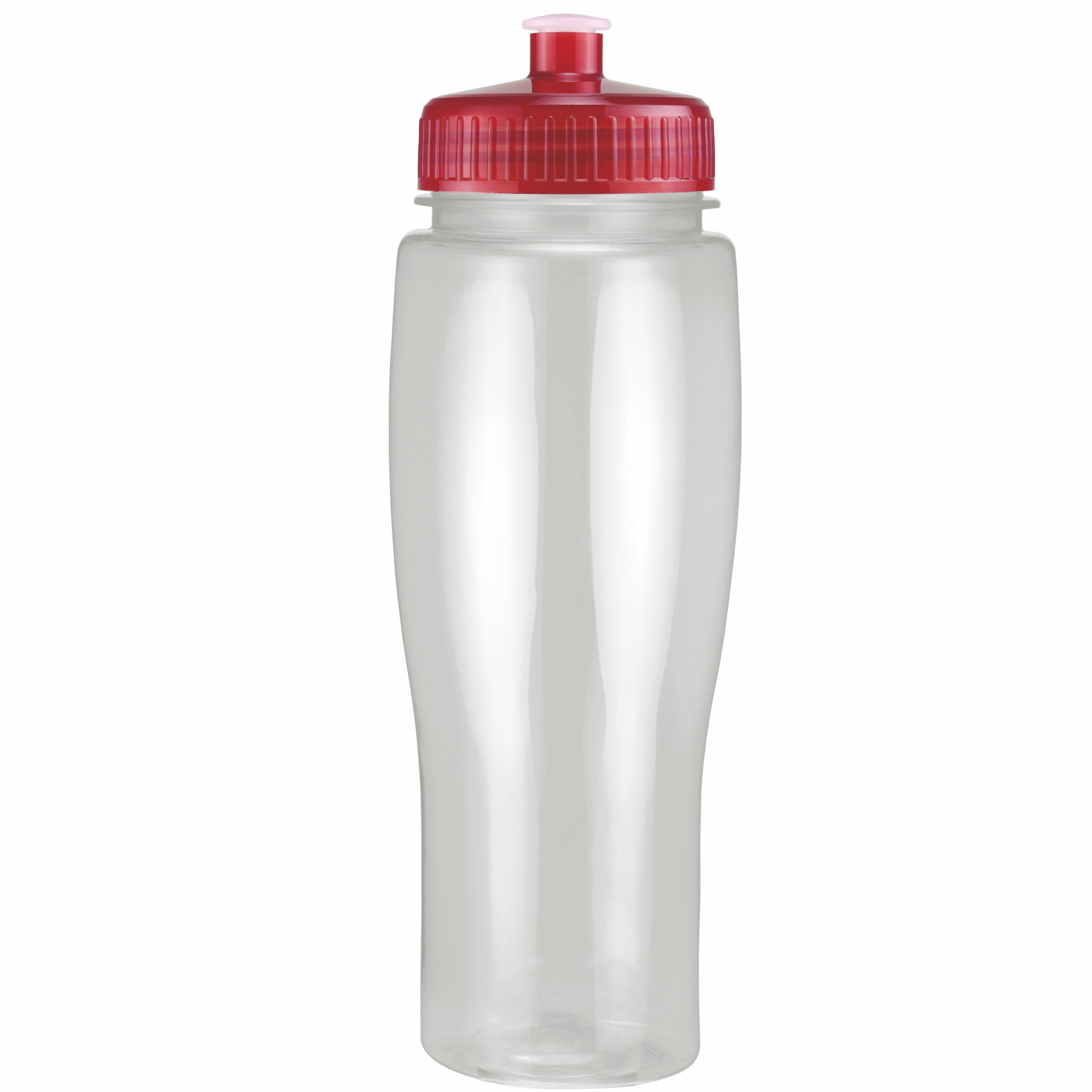 Picture of 24 Oz. Translucent Contour Bottle w/ Push Pull Lid