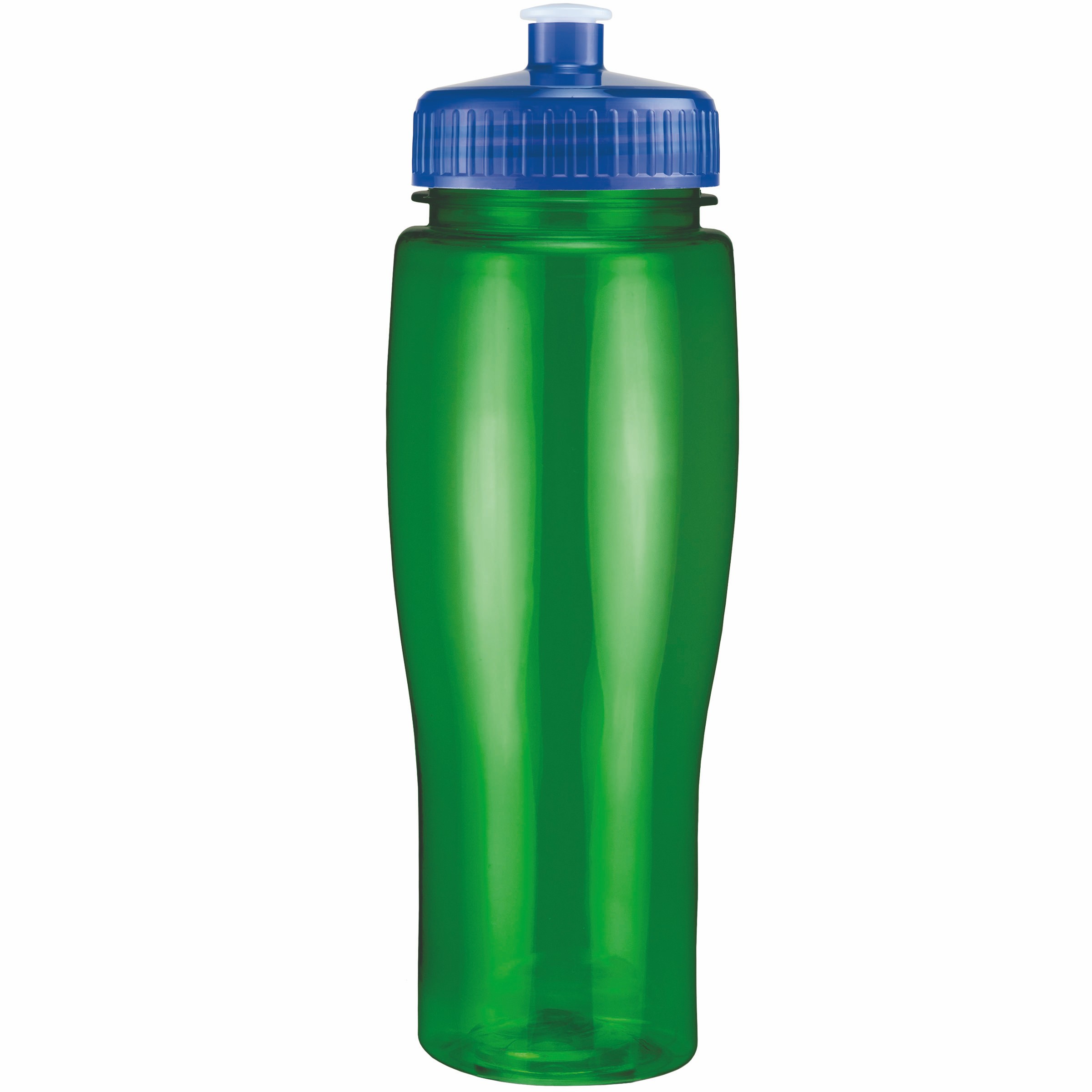 Picture of 24 Oz. Translucent Contour Bottle w/ Push Pull Lid