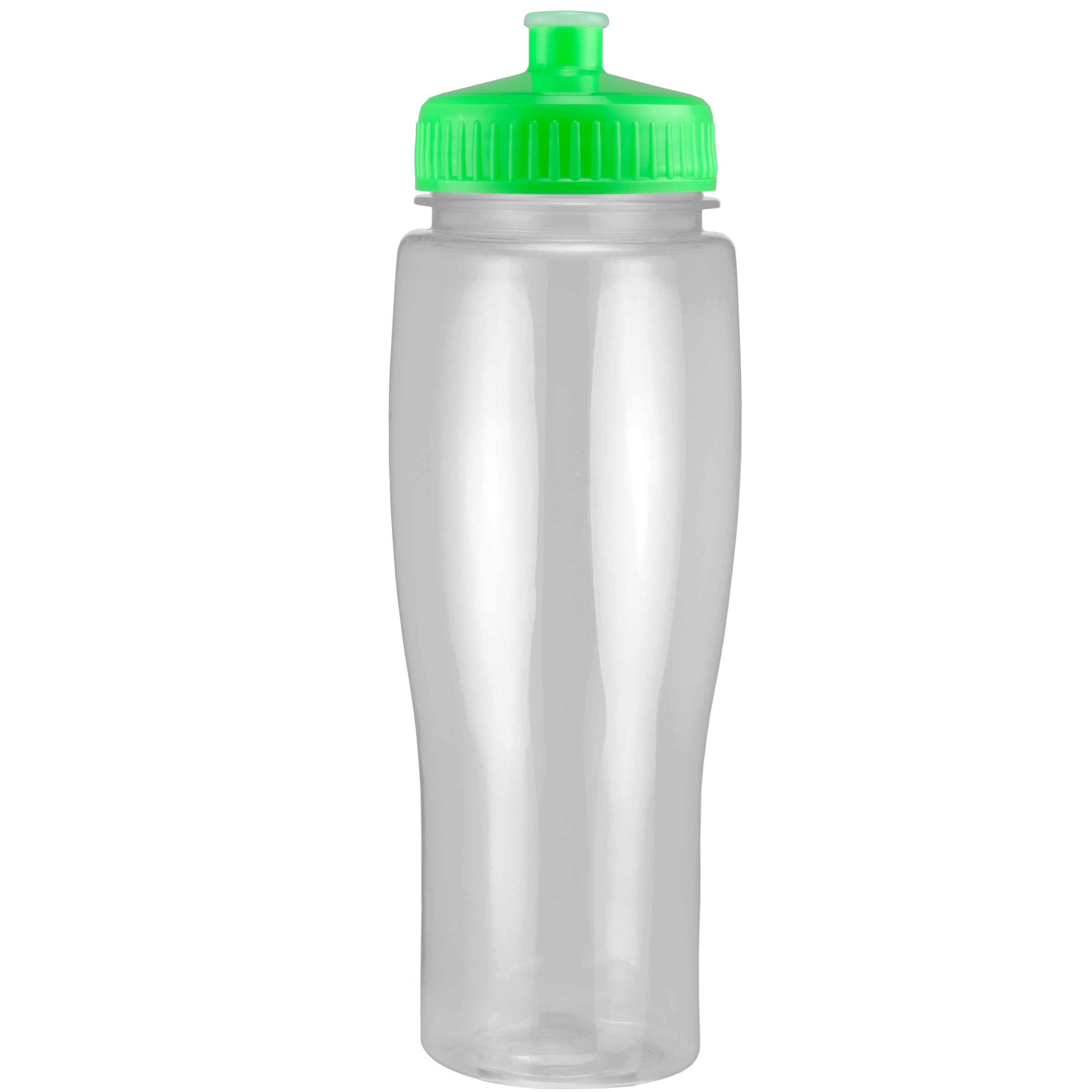 Picture of 24 Oz. Translucent Contour Bottle w/ Push Pull Lid