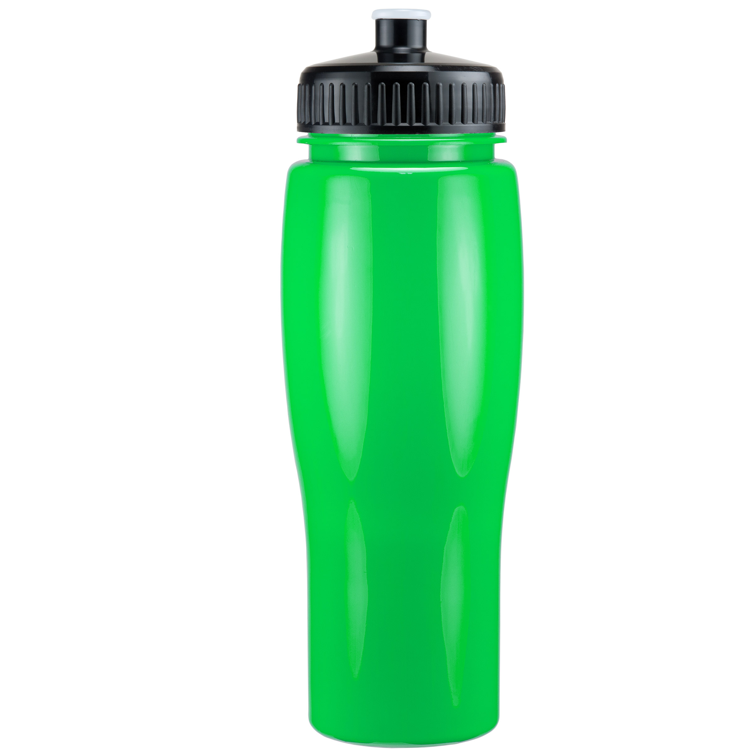 Picture of 24 Oz Contour Bottle w/ Push Pull Lid - Solid Colors
