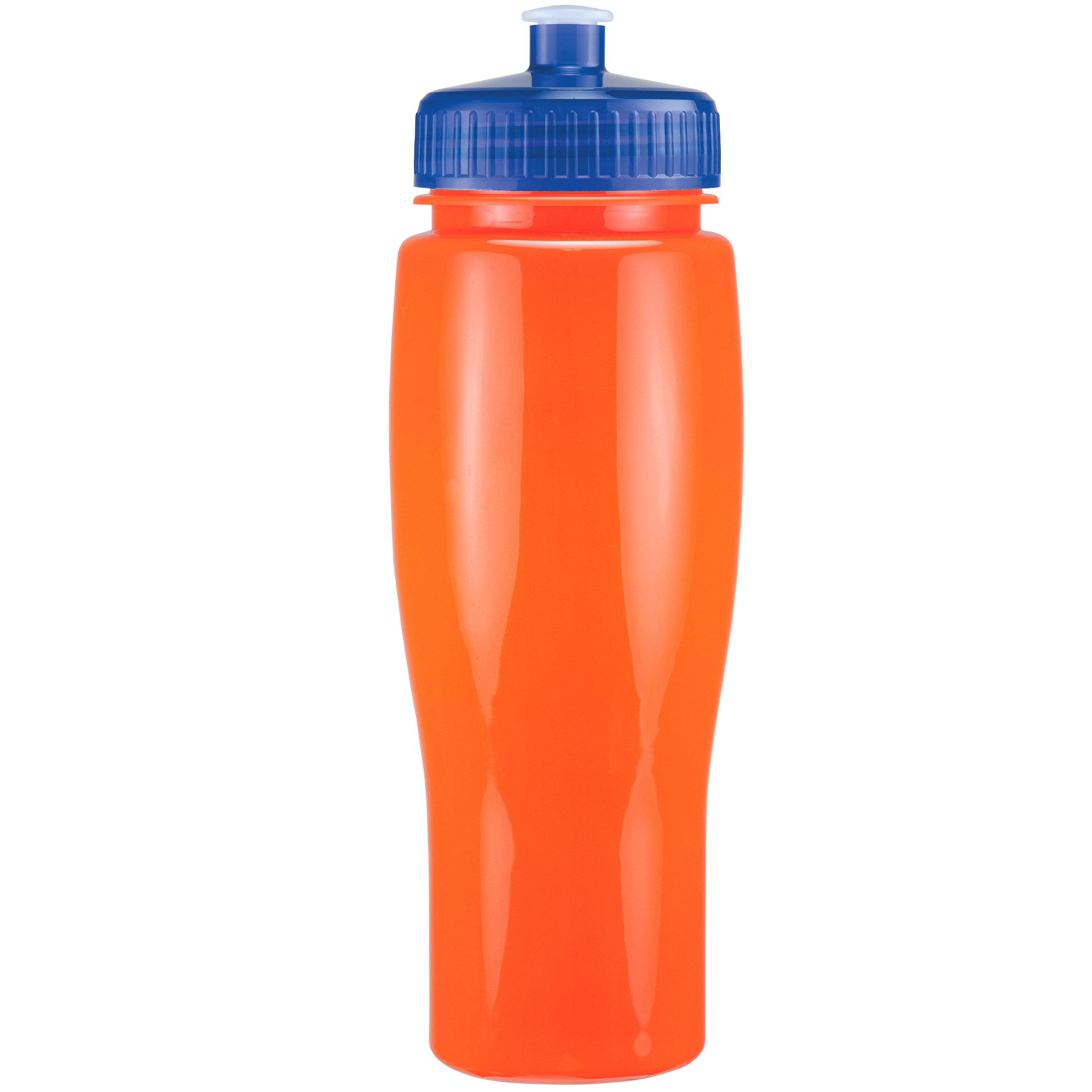 Picture of 24 Oz Contour Bottle w/ Push Pull Lid - Solid Colors