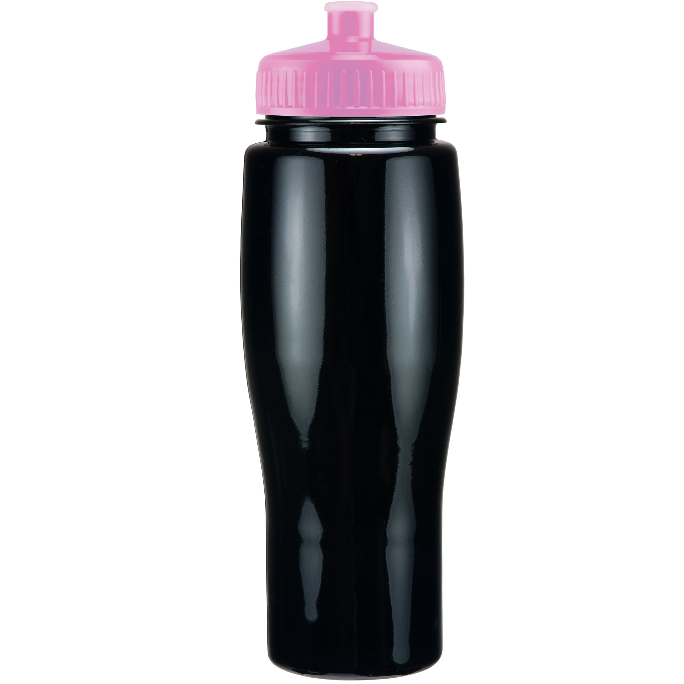 Picture of 24 Oz Contour Bottle w/ Push Pull Lid - Solid Colors