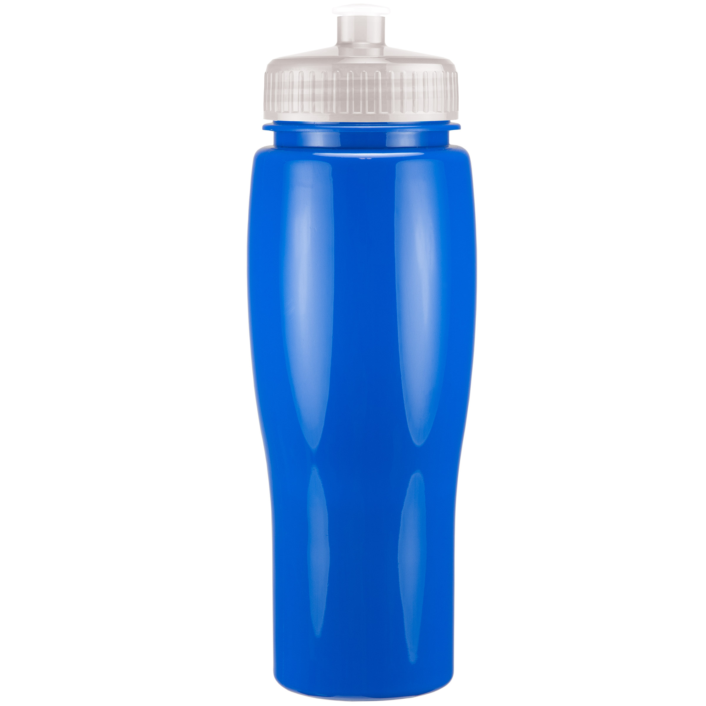Picture of 24 Oz Contour Bottle w/ Push Pull Lid - Solid Colors