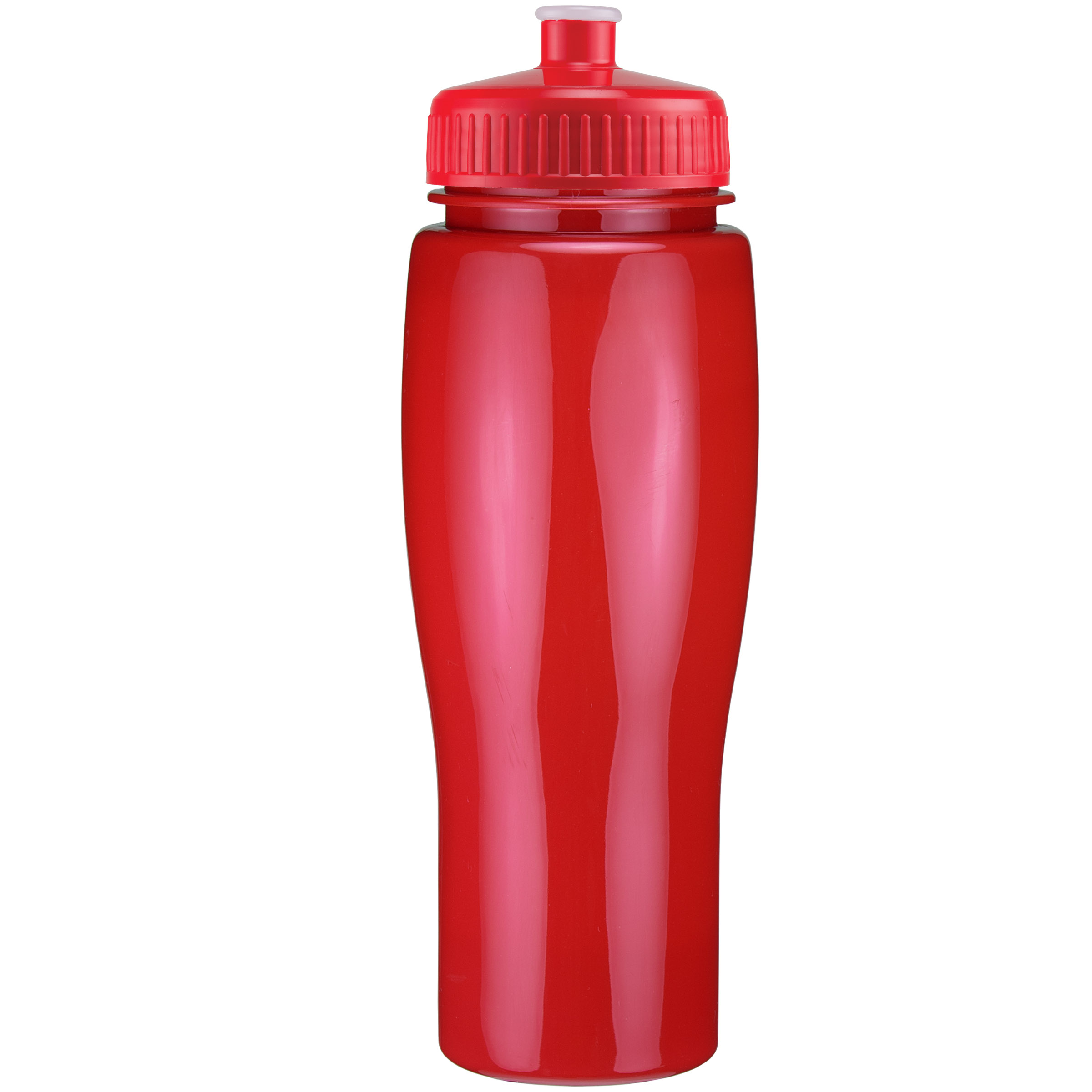 Picture of 24 Oz Contour Bottle w/ Push Pull Lid - Solid Colors