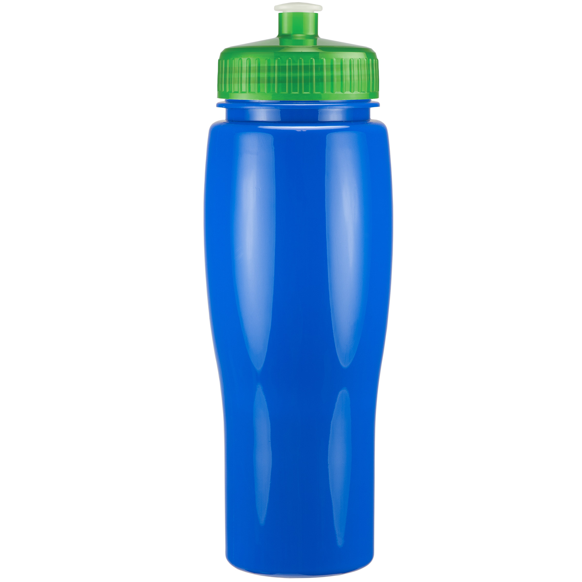 Picture of 24 Oz Contour Bottle w/ Push Pull Lid - Solid Colors