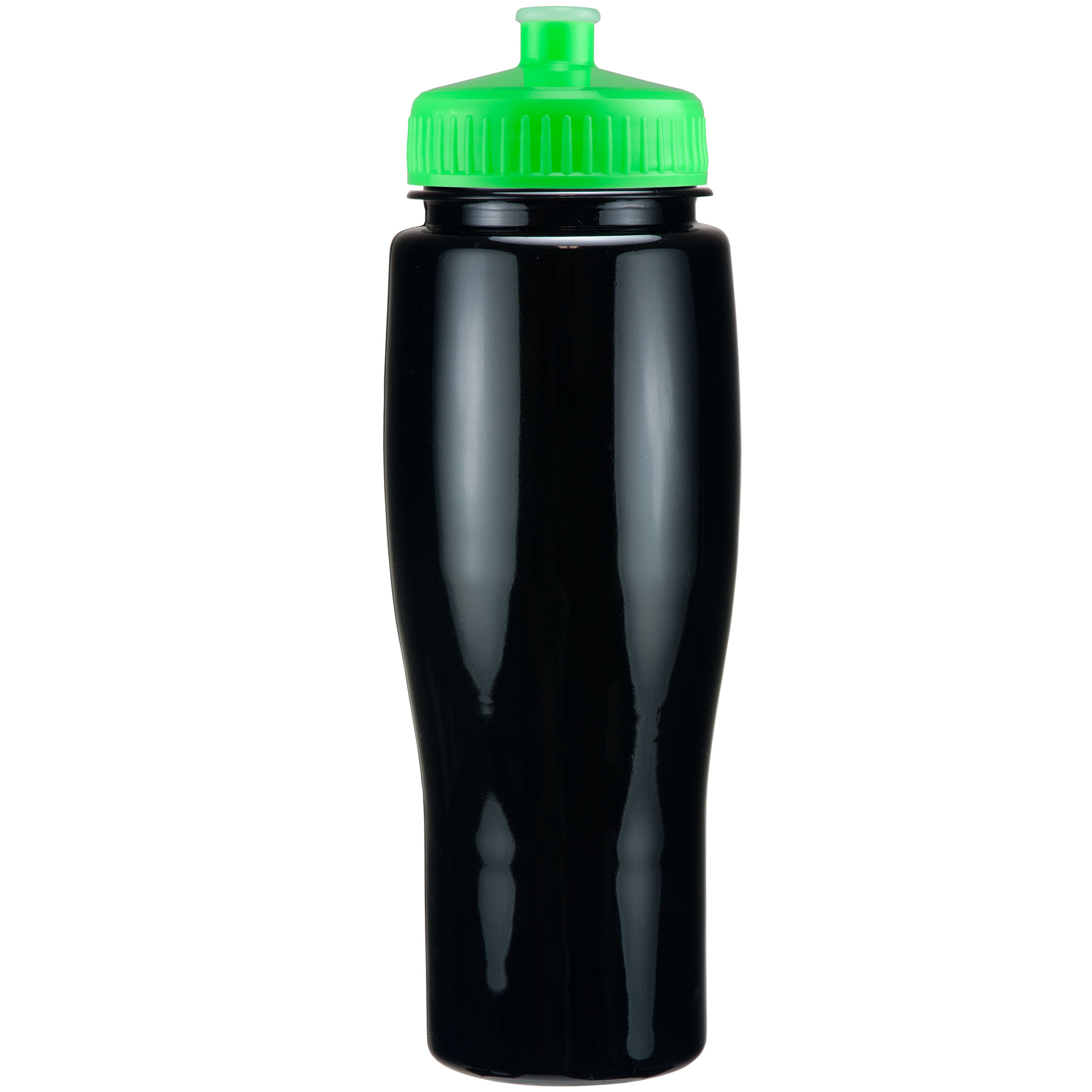 Picture of 24 Oz Contour Bottle w/ Push Pull Lid - Solid Colors