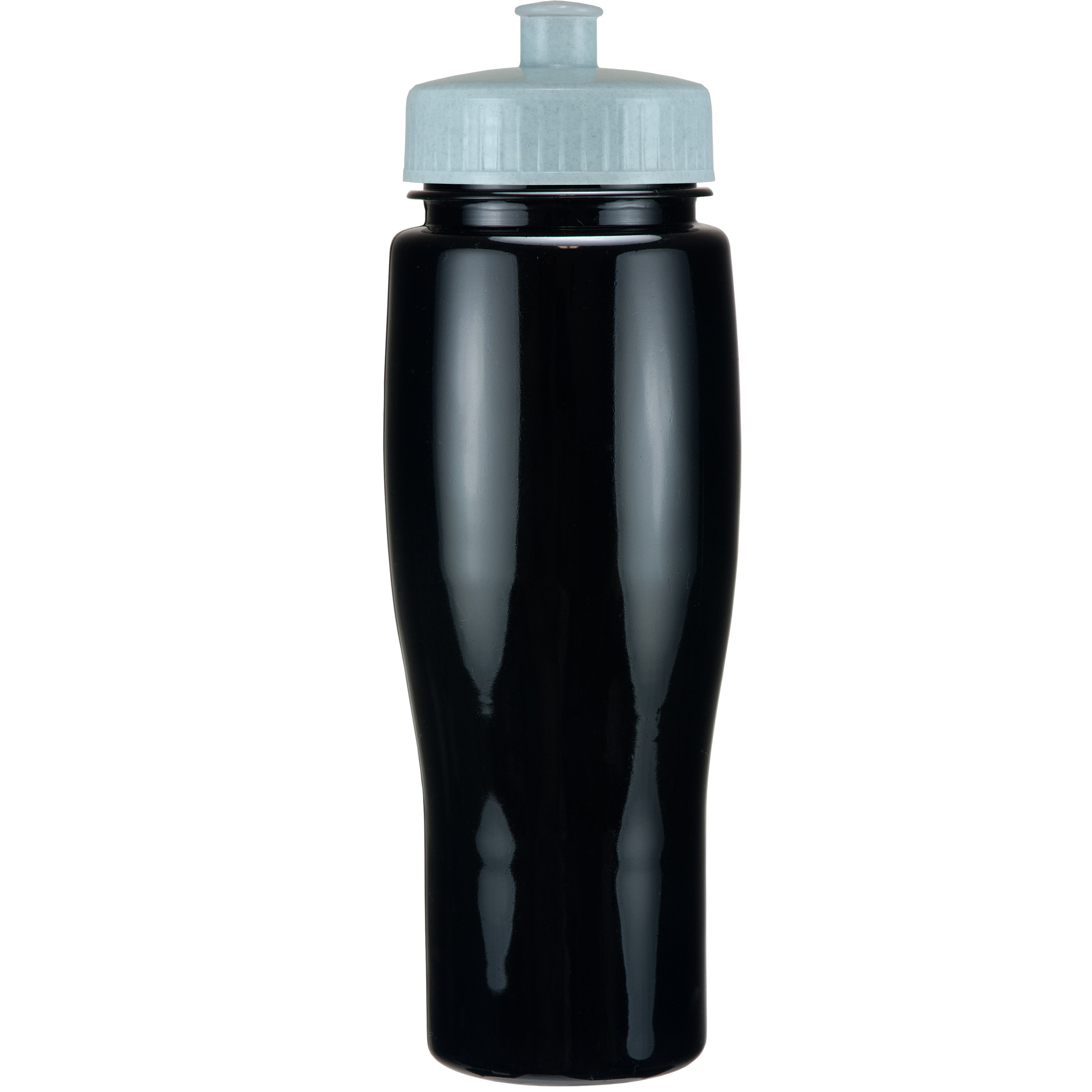 Picture of 24 Oz Contour Bottle w/ Push Pull Lid - Solid Colors