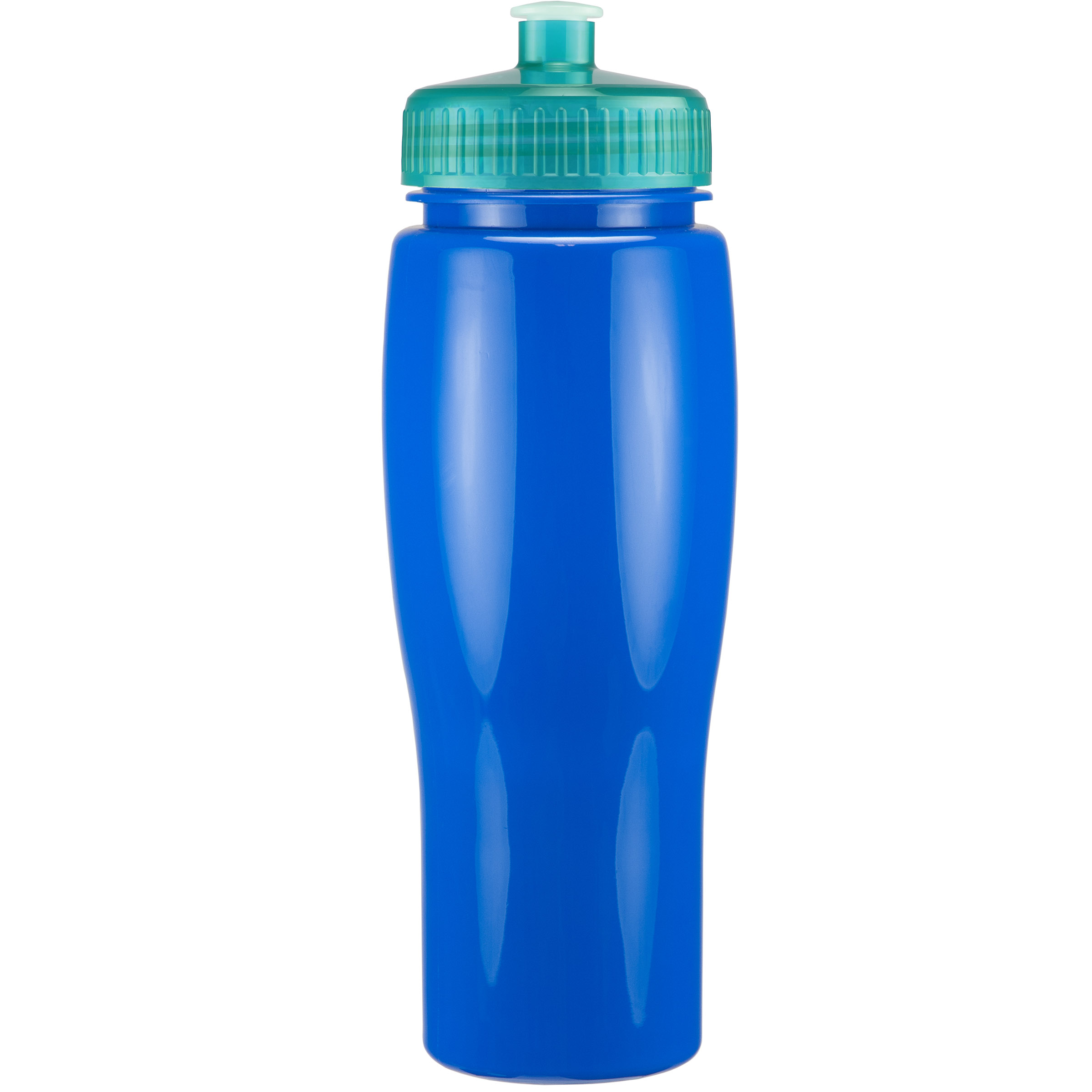 Picture of 24 Oz Contour Bottle w/ Push Pull Lid - Solid Colors